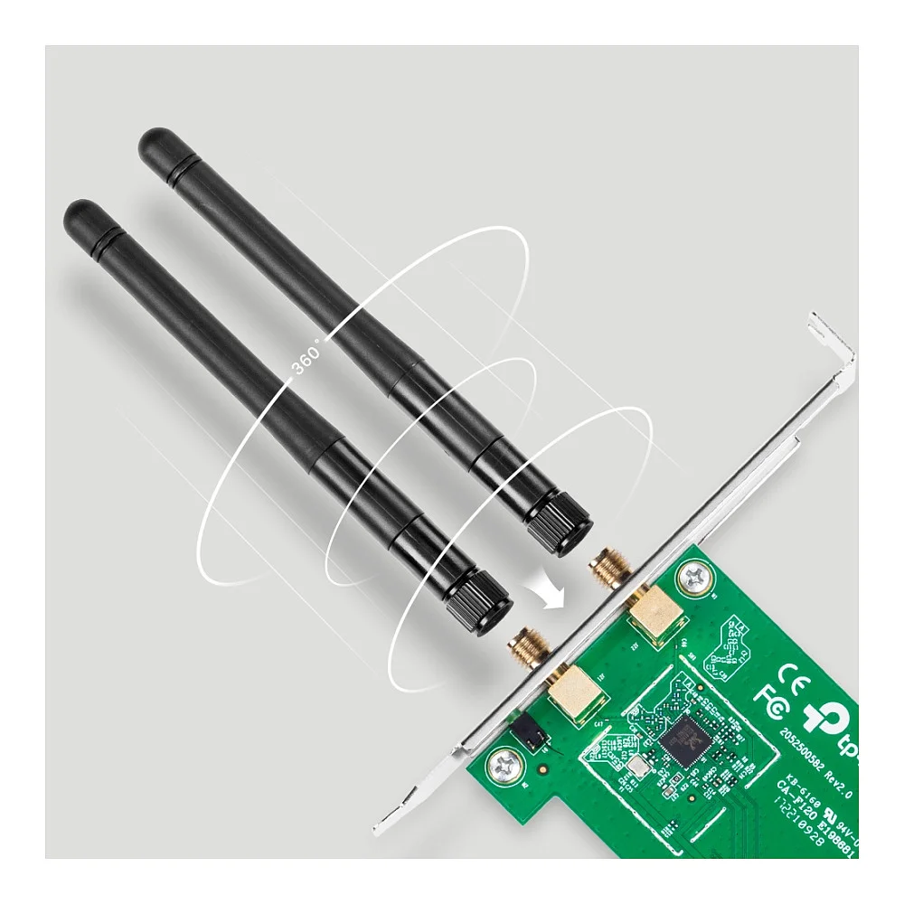 TP Link 300Mbit s WLAN PCI Express Adapter Netzwerk