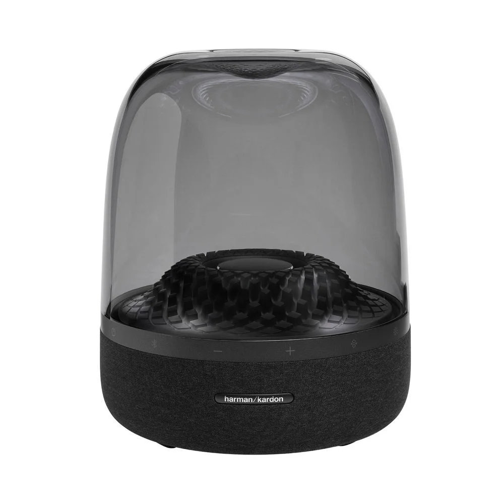 HARMAN KARDON BT Lautsprecher mit Themenbeleuchtung Aura Studio 4  schwarz Multimedia & Technik