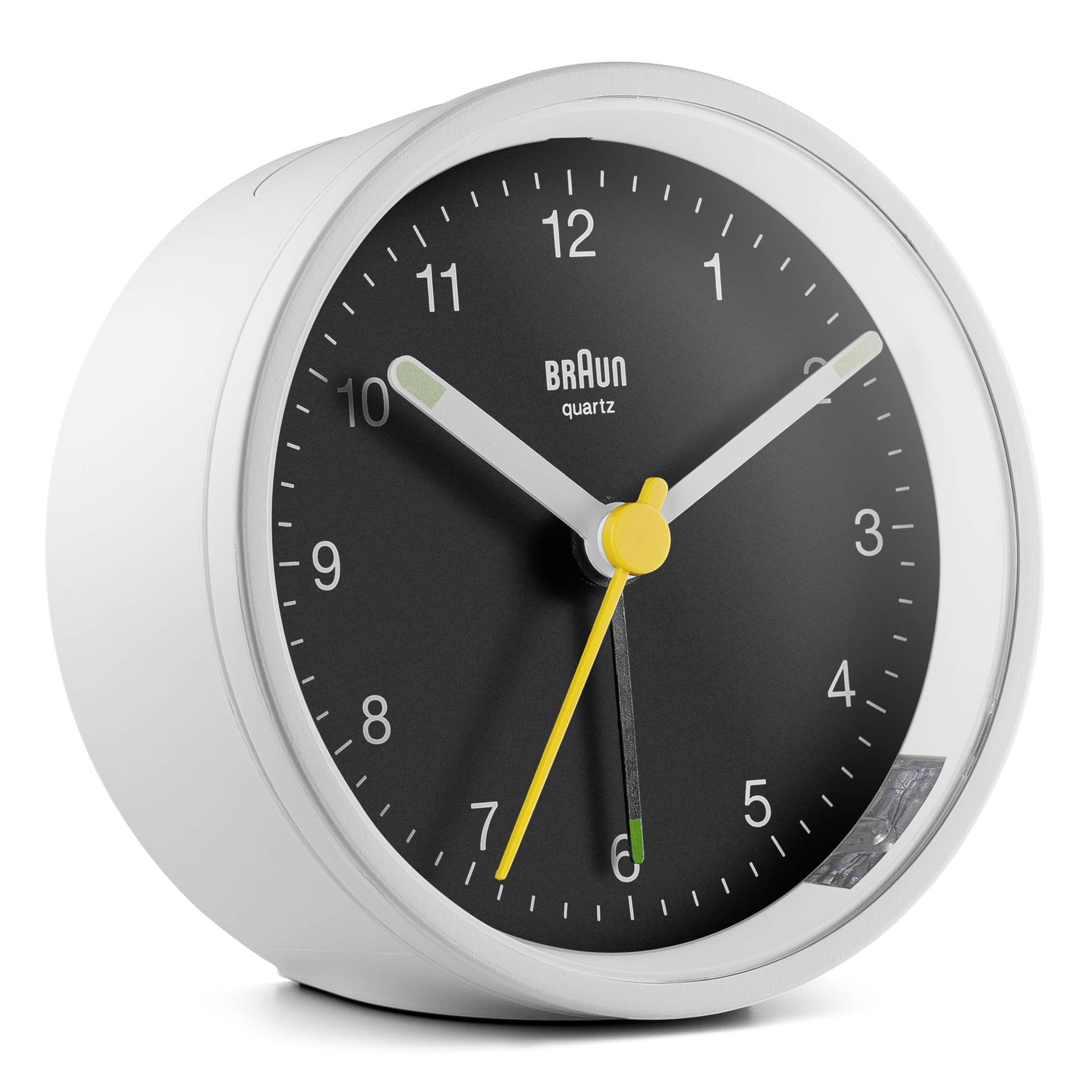 Braun BC12WB Quarzwecker Schwarz  Weiss Uhren