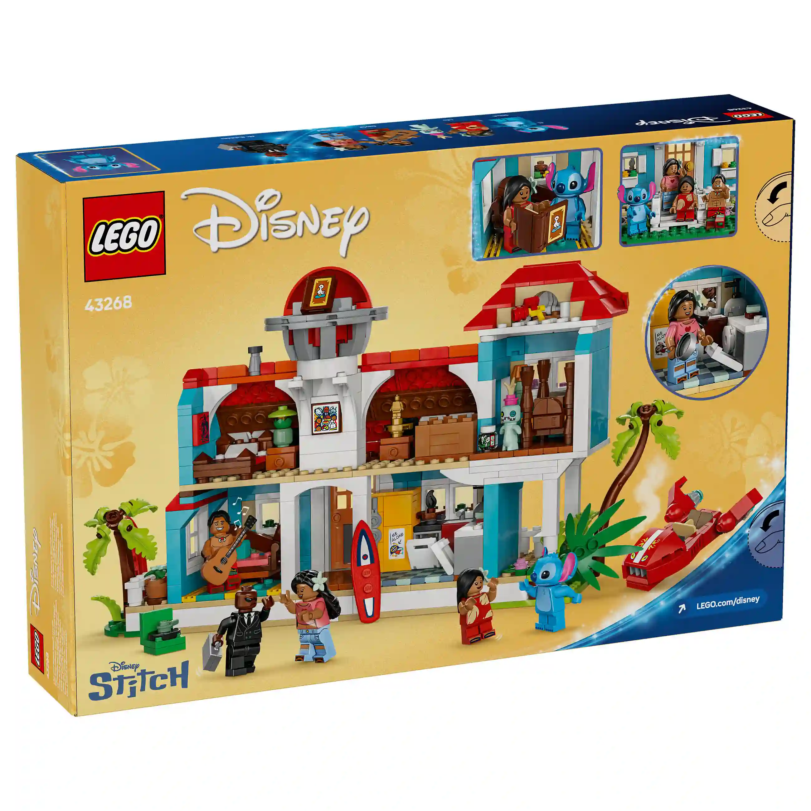 LEGO Disney Classic Das Strandhaus aus  Lilo und Stitch  43268 Spielwaren
