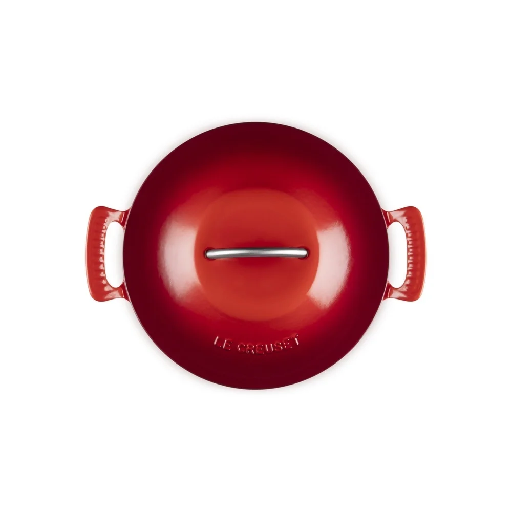 Le Creuset Braeter Heritage Modern  rund  26cm  kirschrot Pfannen & Toepfe