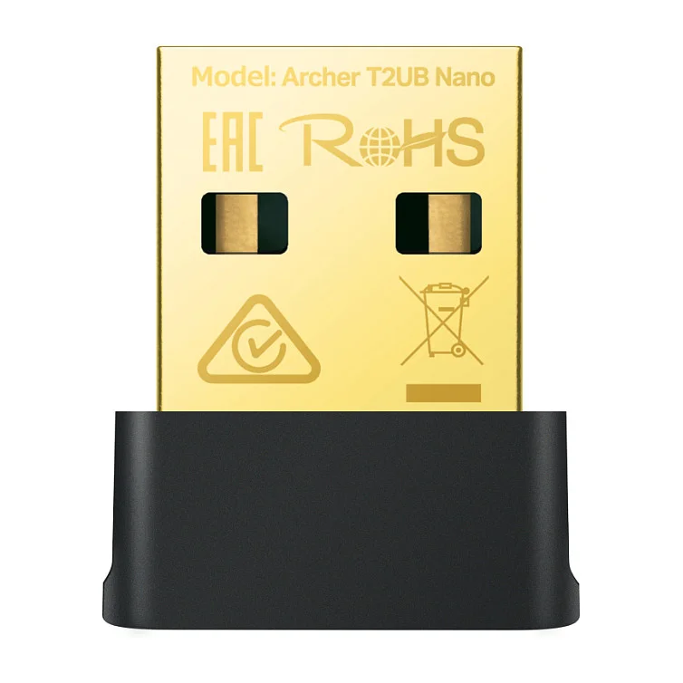 TP Link Archer T2UB Nano WLAN Bluetooth Adapter 433 Mbit s USB 2 0 kompakt Netzwerk-Adapter / Netzwerk-Karten