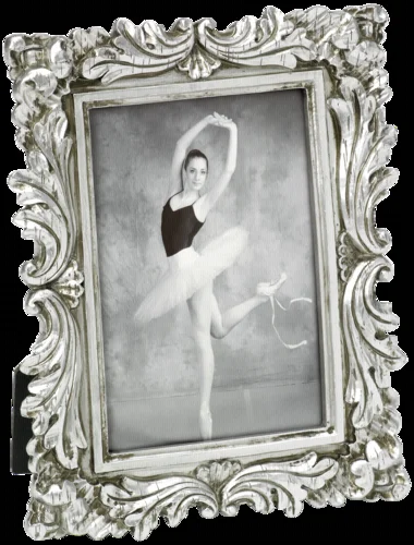 Walther Saint Germain 13x18 Kunststoff Portrait silb  QS318S Bilderrahmen