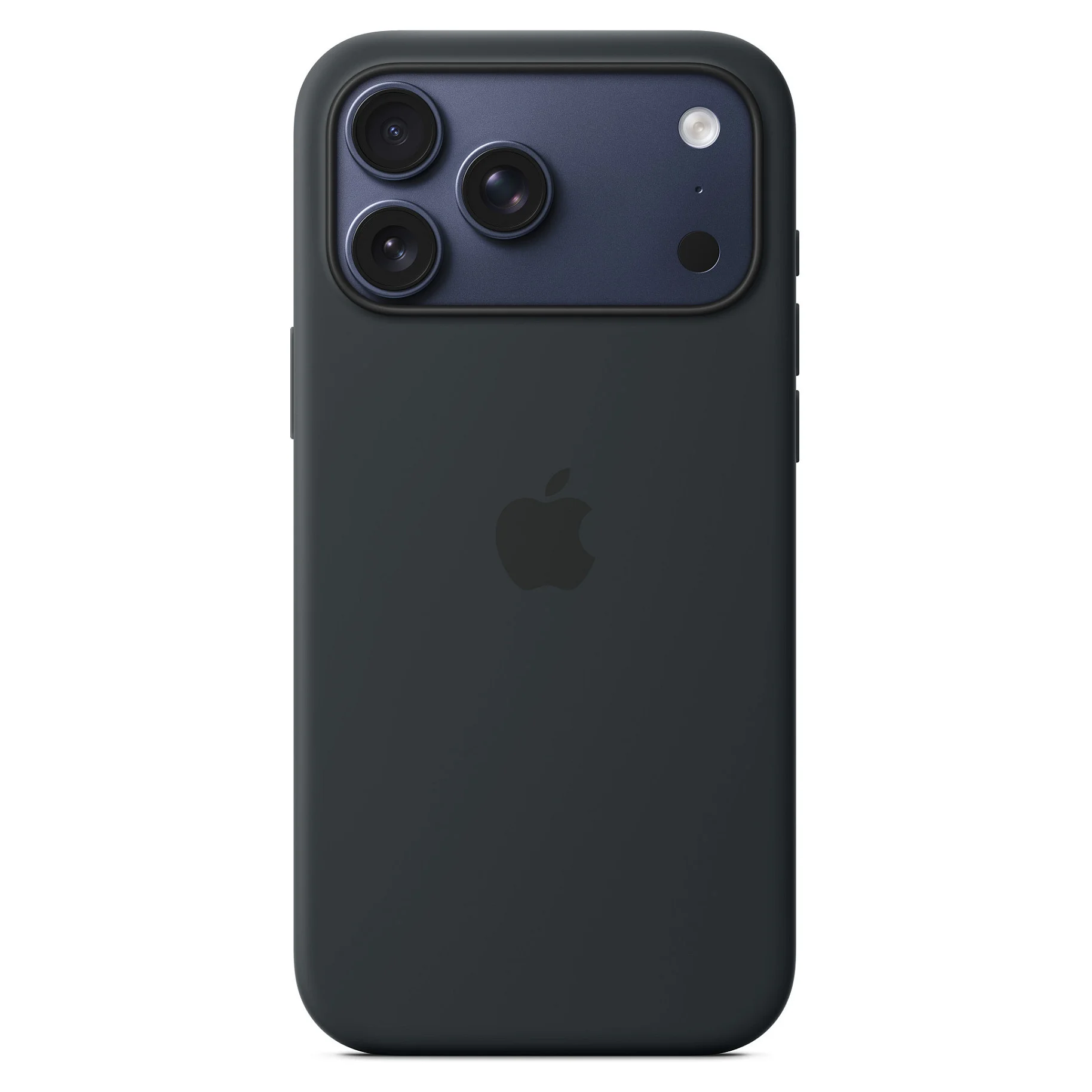 Apple Silikon Case iPhone 17 Pro Max mit MagSafe  schwarz  Notebook & Tablet Zubehoer