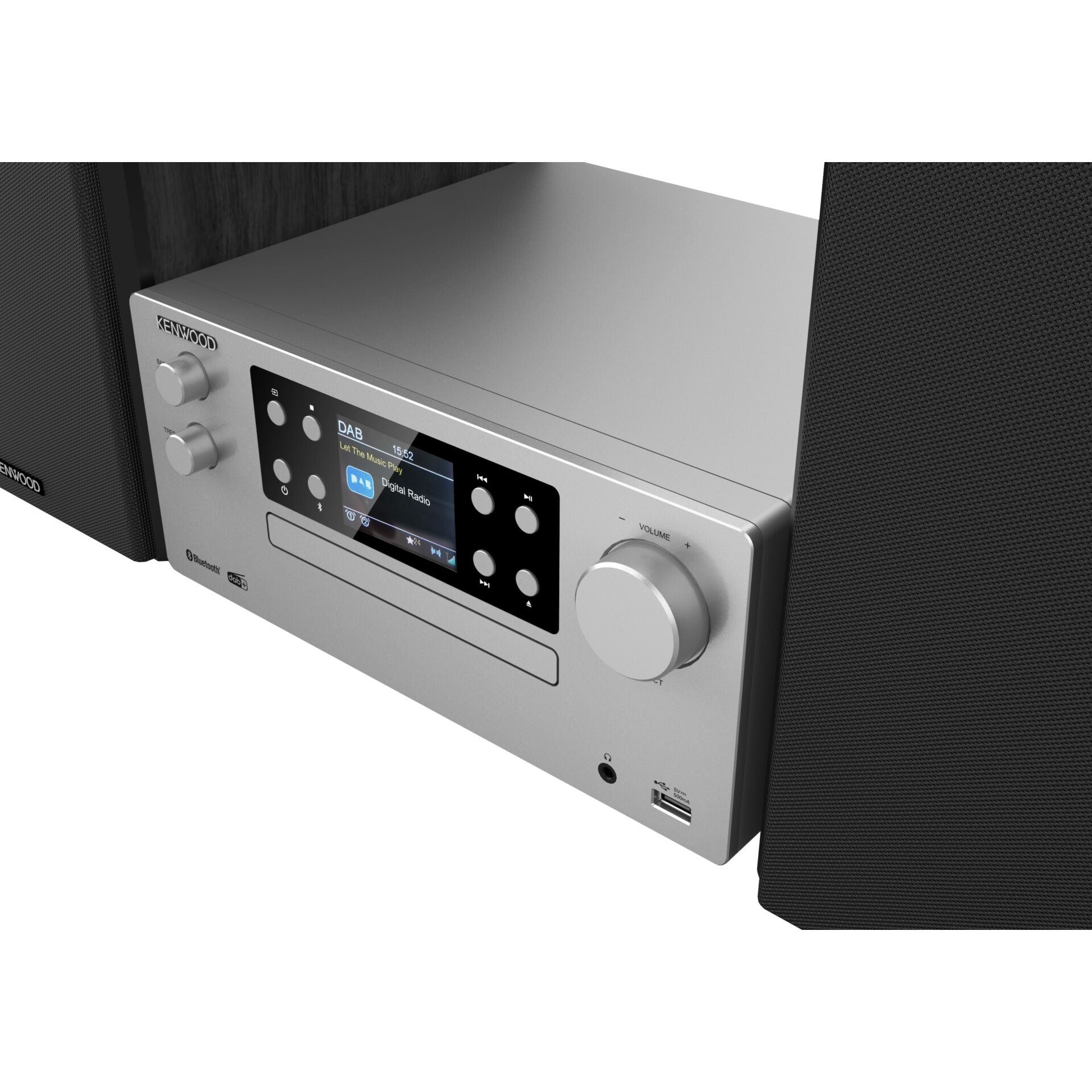 Kenwood M 925DAB silber Video & Audio