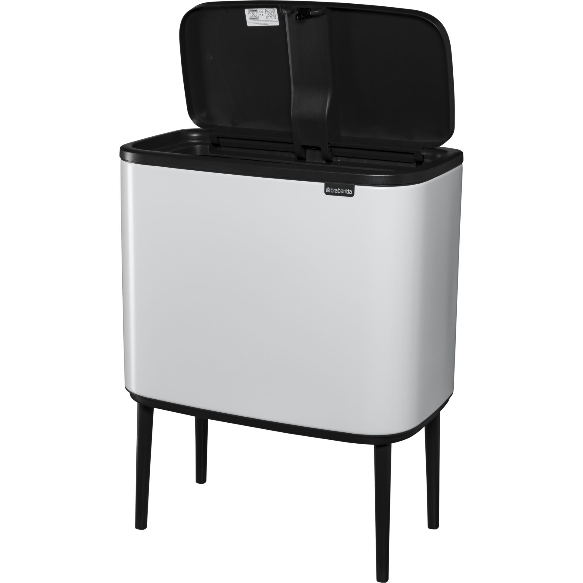 Brabantia Muelleimer Bo Touch Bin weiss 3 x 11 L