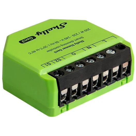 Shelly Relais ZollDimmer Gen3Zoll LED Lichtcontroller Messfunktion Unterputz Smart Home Zubehoer