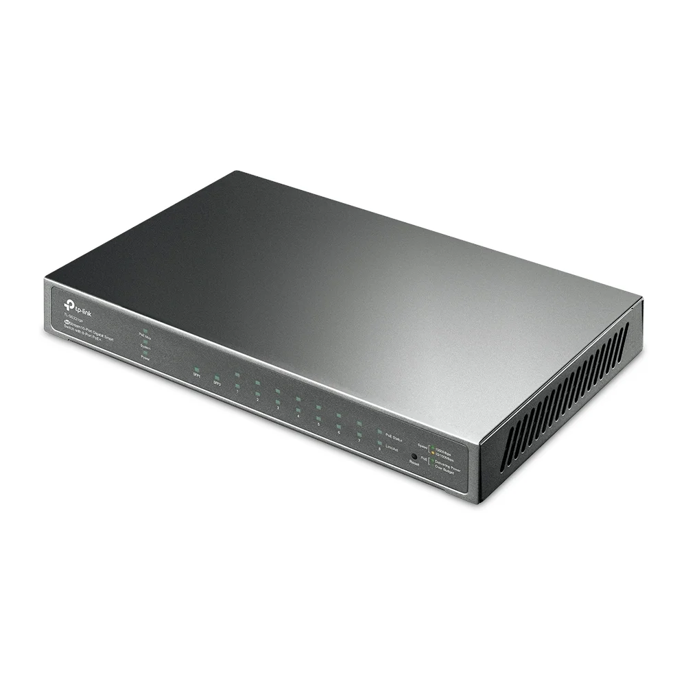 TP Link JetStream TL SG2008 Netzwerk Switch Managed L2 L2  Gigabit Ethernet  10 100 1000  Schwarz Switches