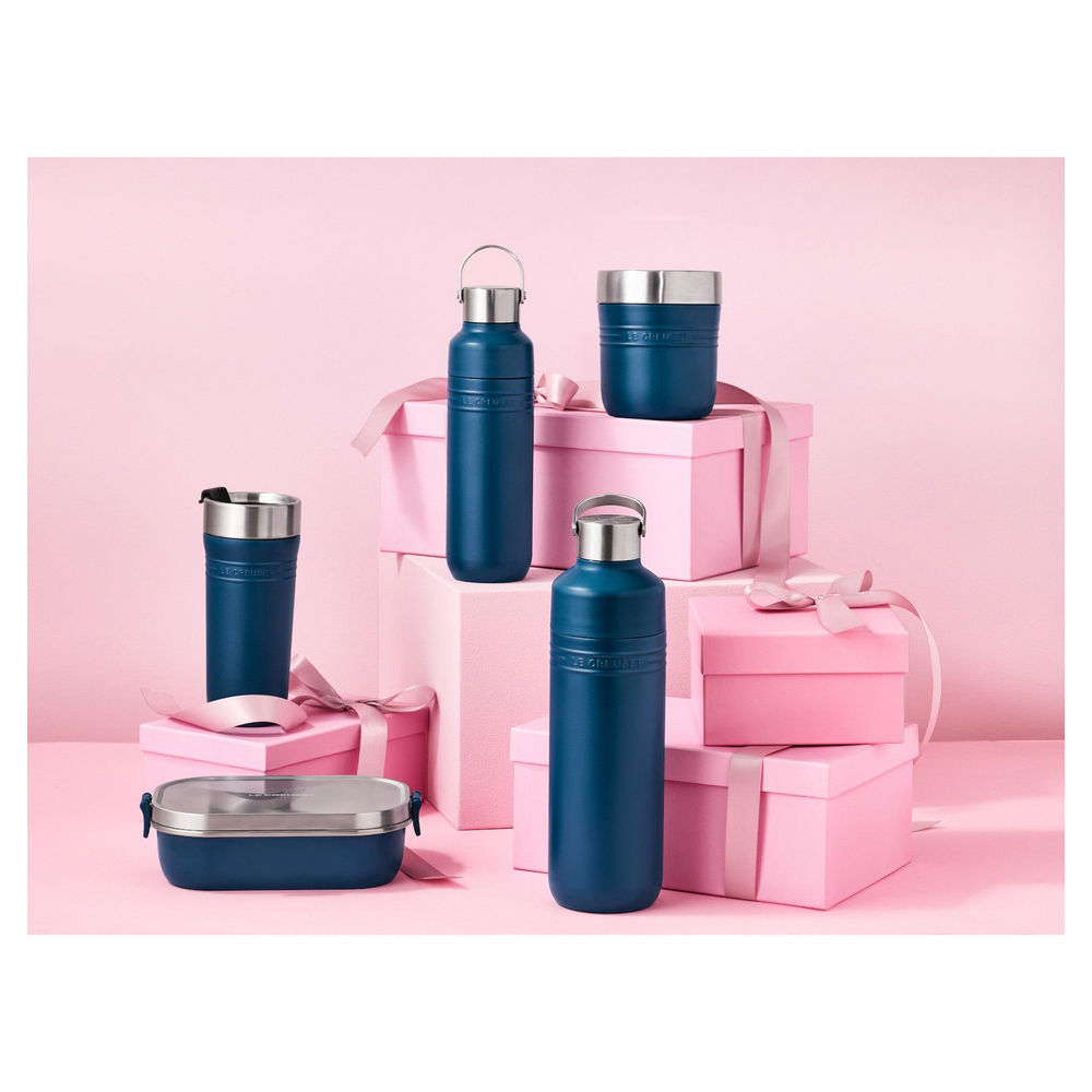 Le Creuset Lunchbox On The Go 900 ml  Deep Teal Kueche