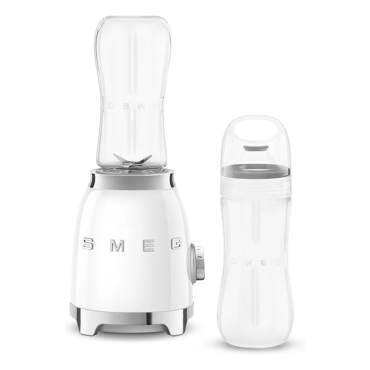 SMEG pbf01wheu mixer aus edelstahl  wei Kuechenkleingeraete