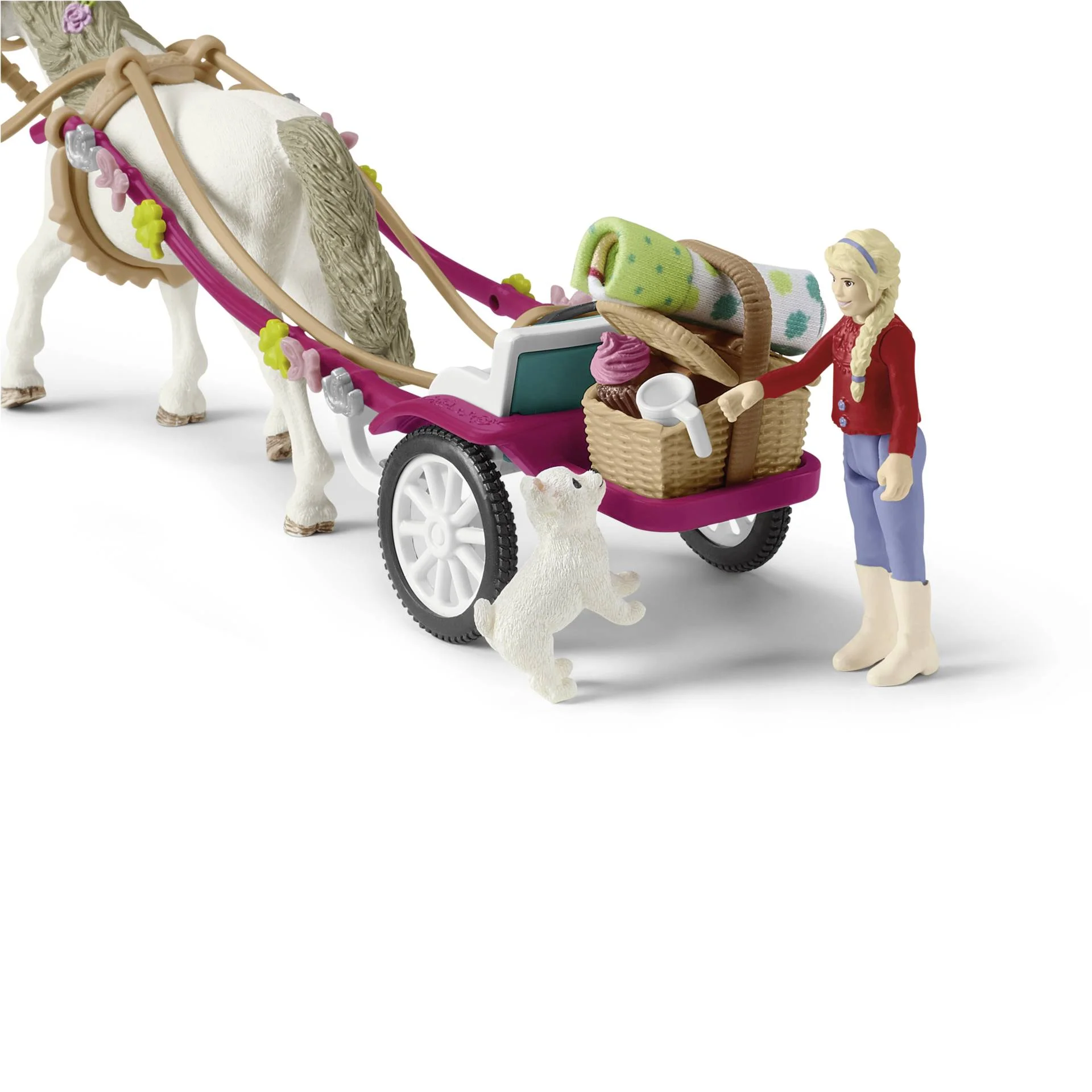 Schleich Horse Club 42467 Kutsche fuer Pferdeshow Spielfiguren