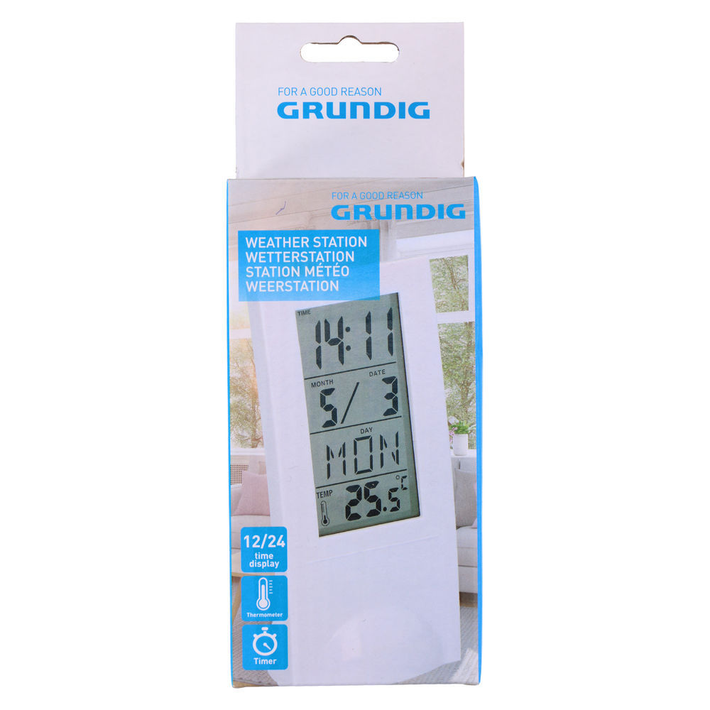 Grundig Wetterstation  weiss Wetterstationen