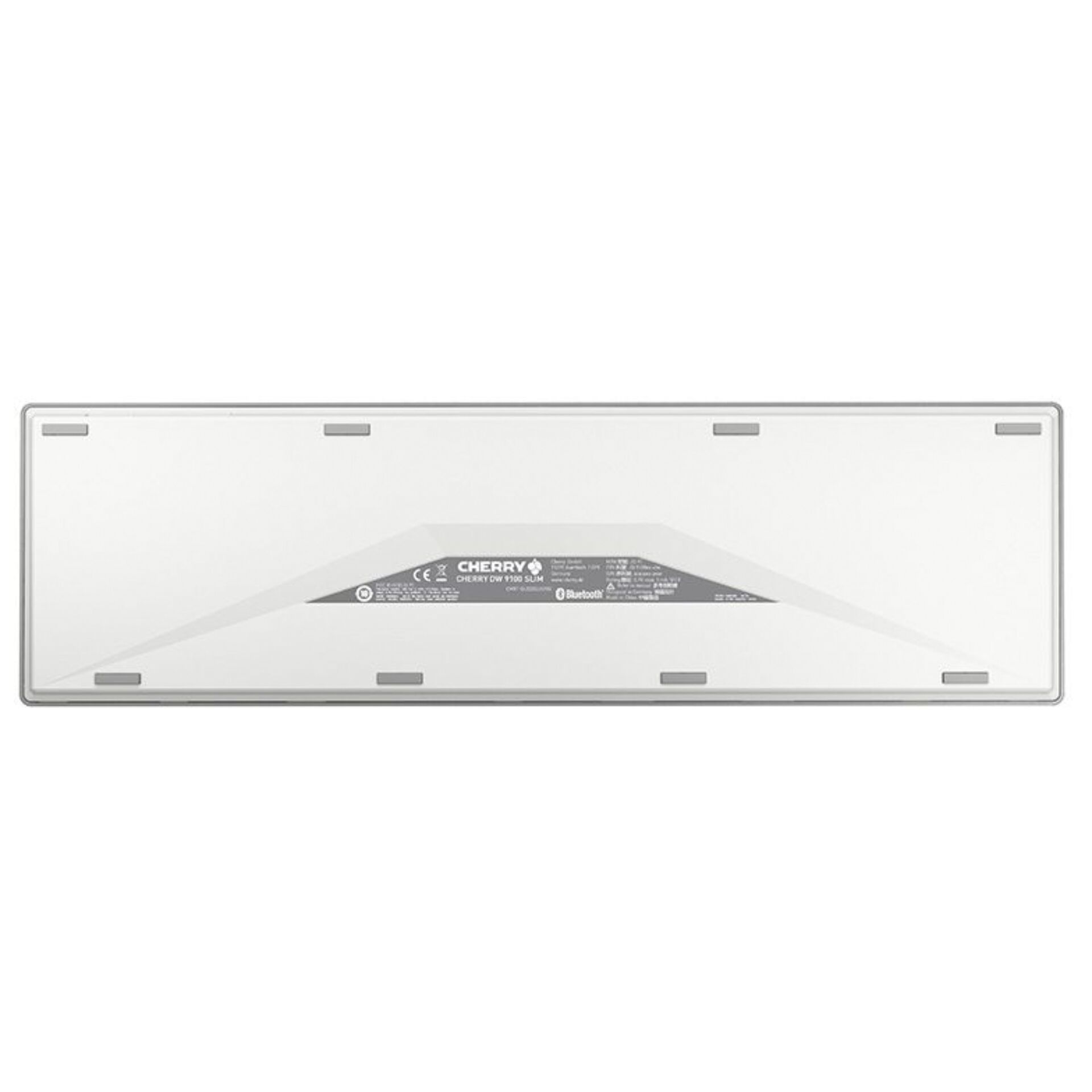 CHERRY DW 9100 SLIM Tastatur Maus enthalten Universal RF Wireless   Bluetooth QWERTZ Deutsch Silber Tastaturen & Maeuse