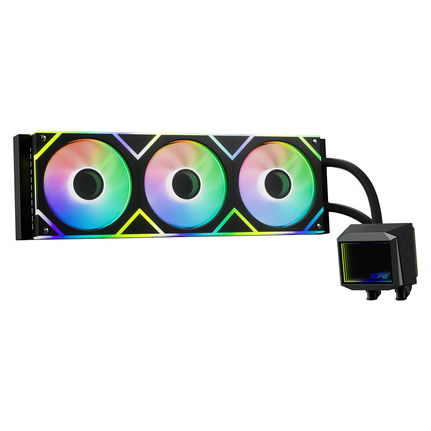 XPG LEVANTE II 360 Prozessor All in One Fluessigkeitskuehler 12 cm Schwarz PC-Komponenten