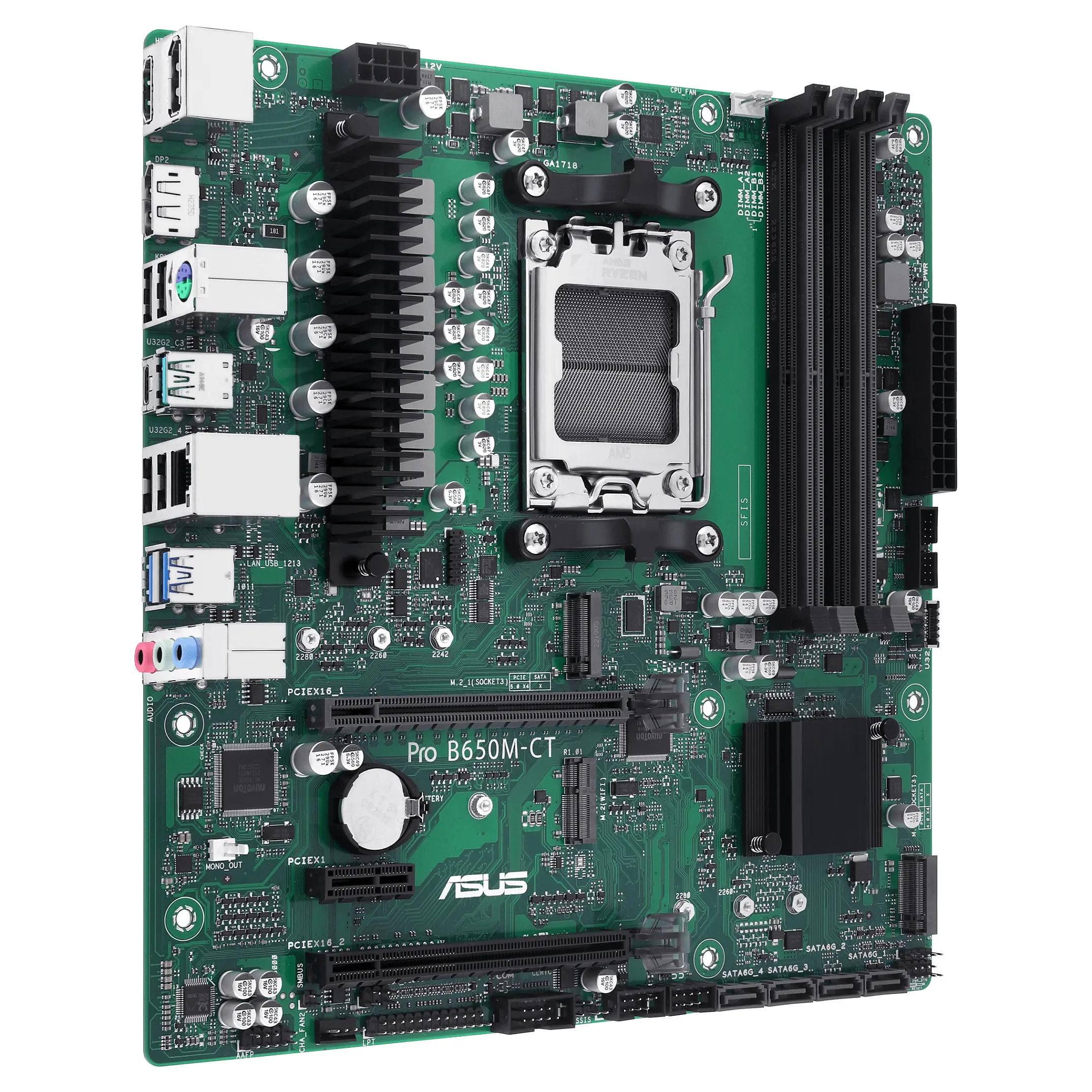 ASUS PRO B650M CT CSM AMD B650 Sockel AM5 micro ATX PC-Komponenten