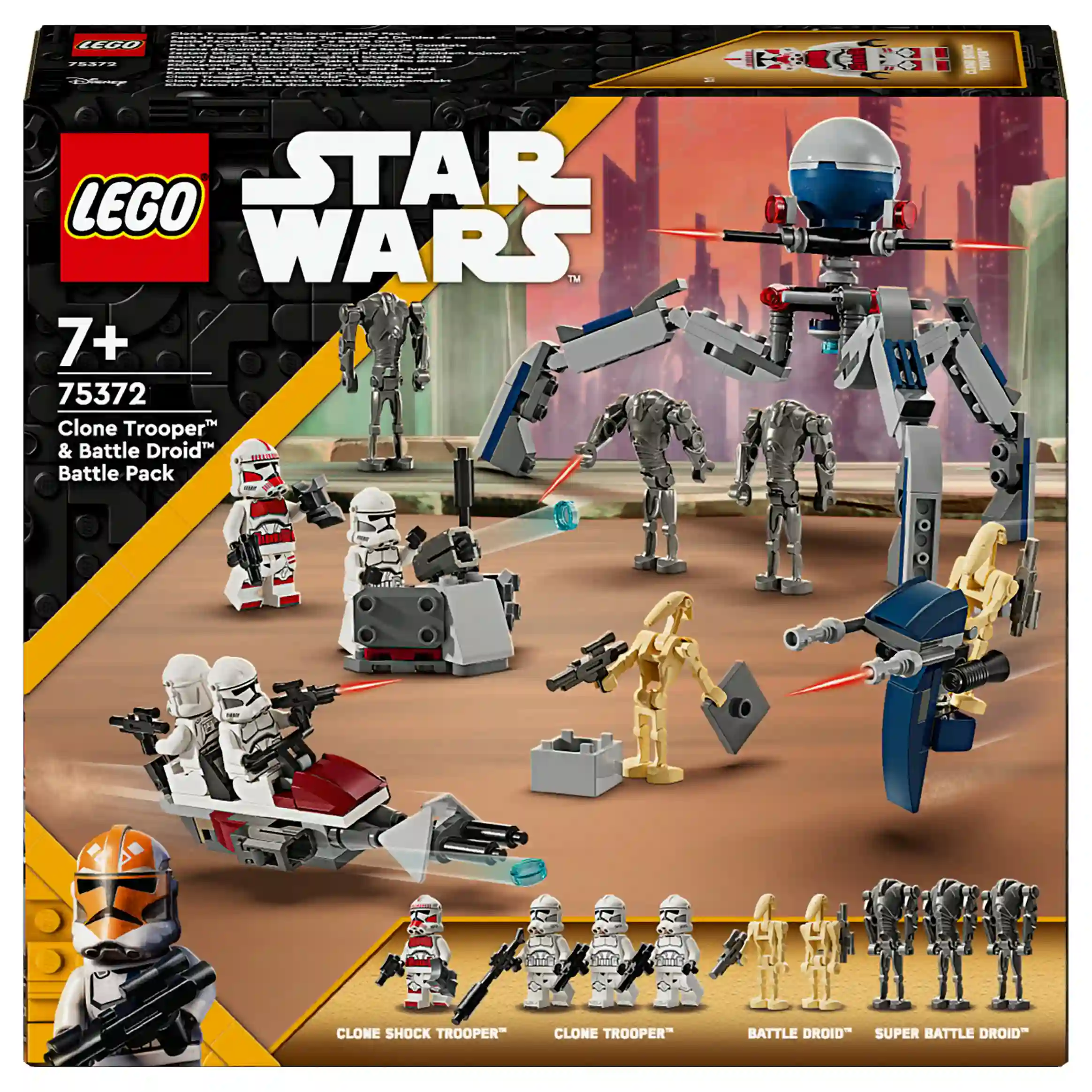 LEGO Star Wars Clone Trooper  Battle Droid Battle Pack 75372 Spielwaren
