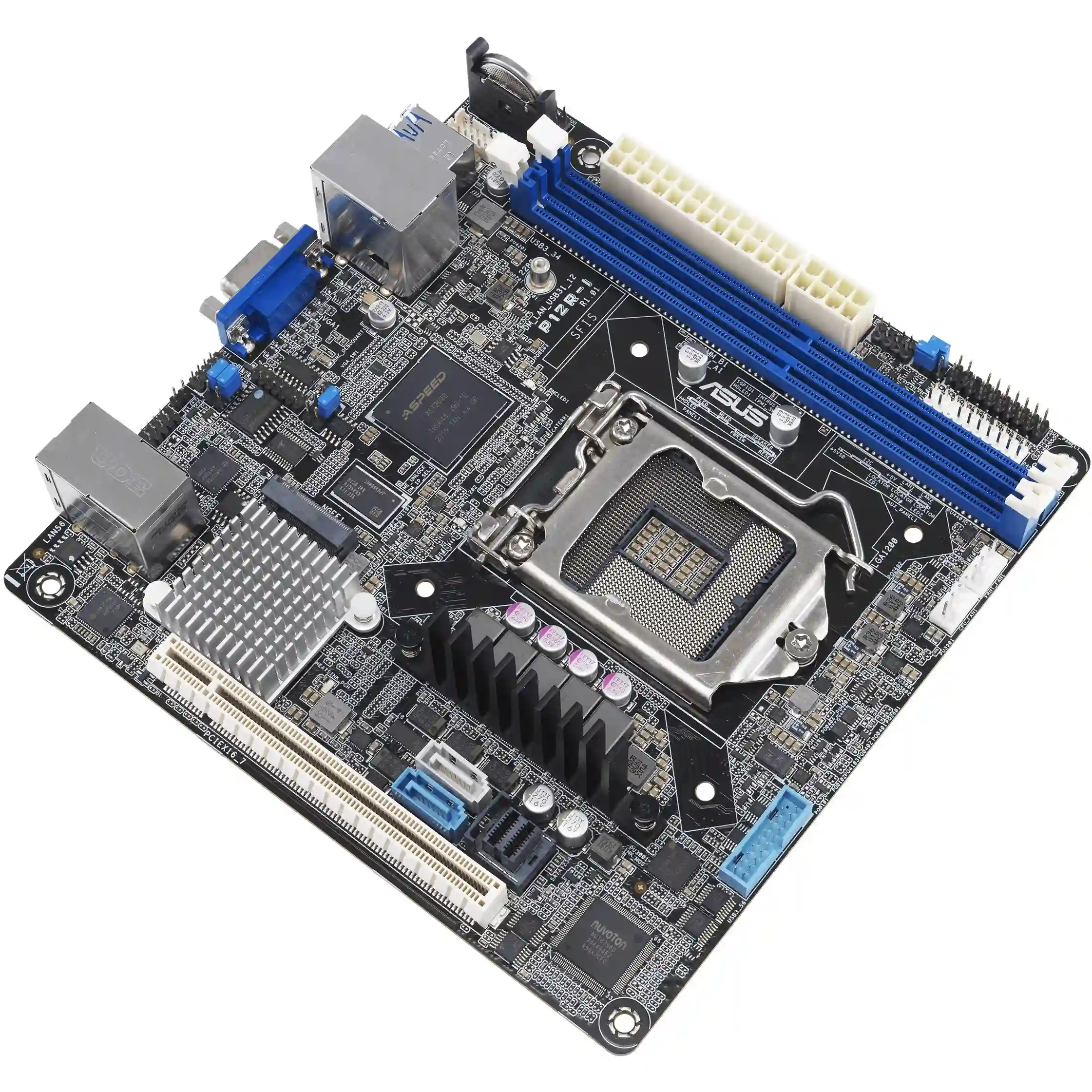 ASUS P12R I ASMB10 mini ITX 1x LGA 1200 DDR4 2x1G PC-Zubehoer