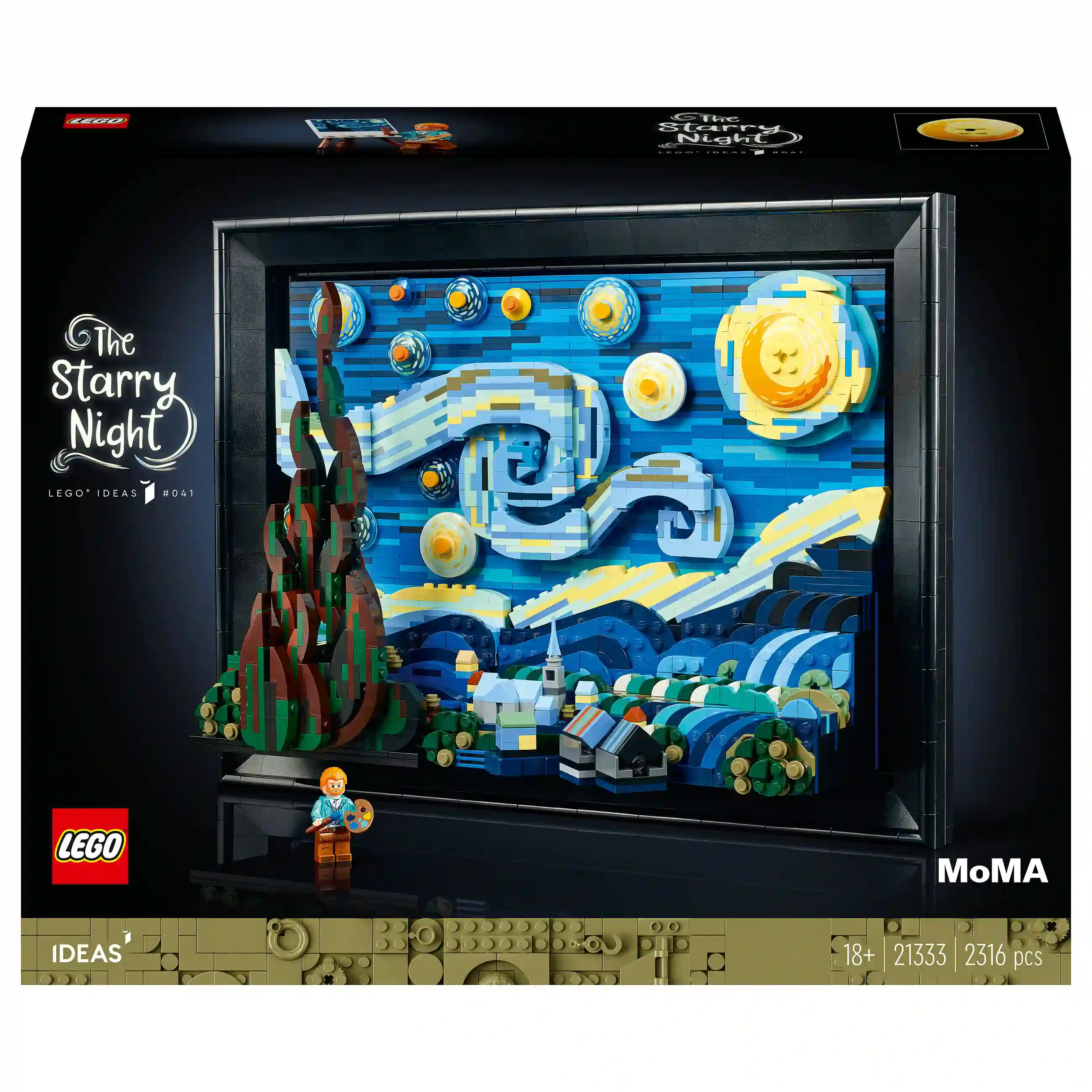 LEGO Ideas   Vincent van Gogh   Sternennacht Spielwaren