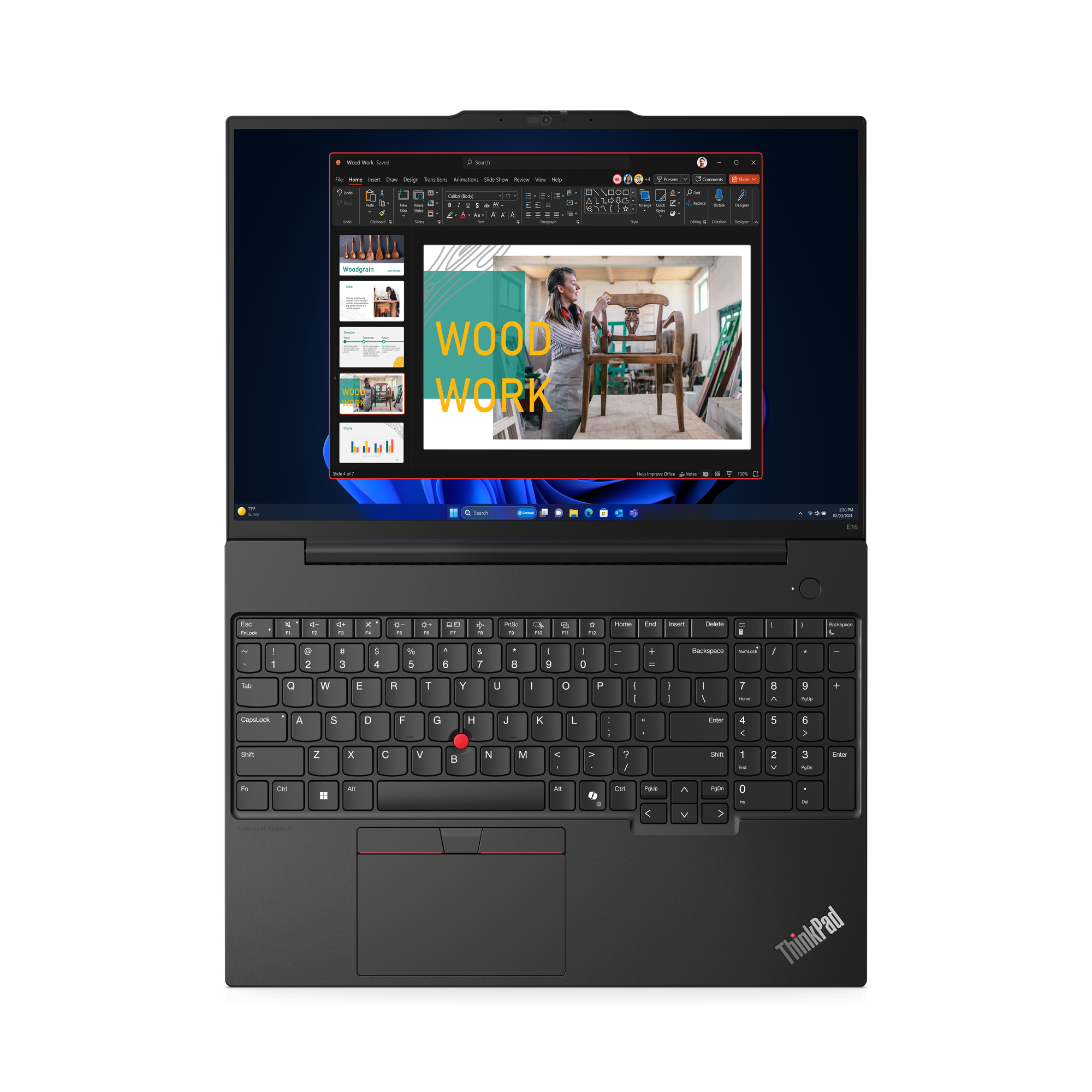Lenovo ThinkPad E16 G2 RYZ5 7535HS 8GB 256SSD R660M W11Pro black Notebooks & Tablets Laptops & Notebooks