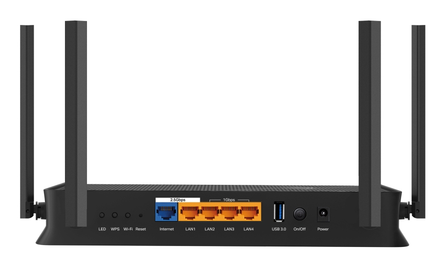 TP Link Archer BE230 WLAN Router 2 5 Gbit Ethernet Dual Band 2 4 GHz 5 GHz Schwarz