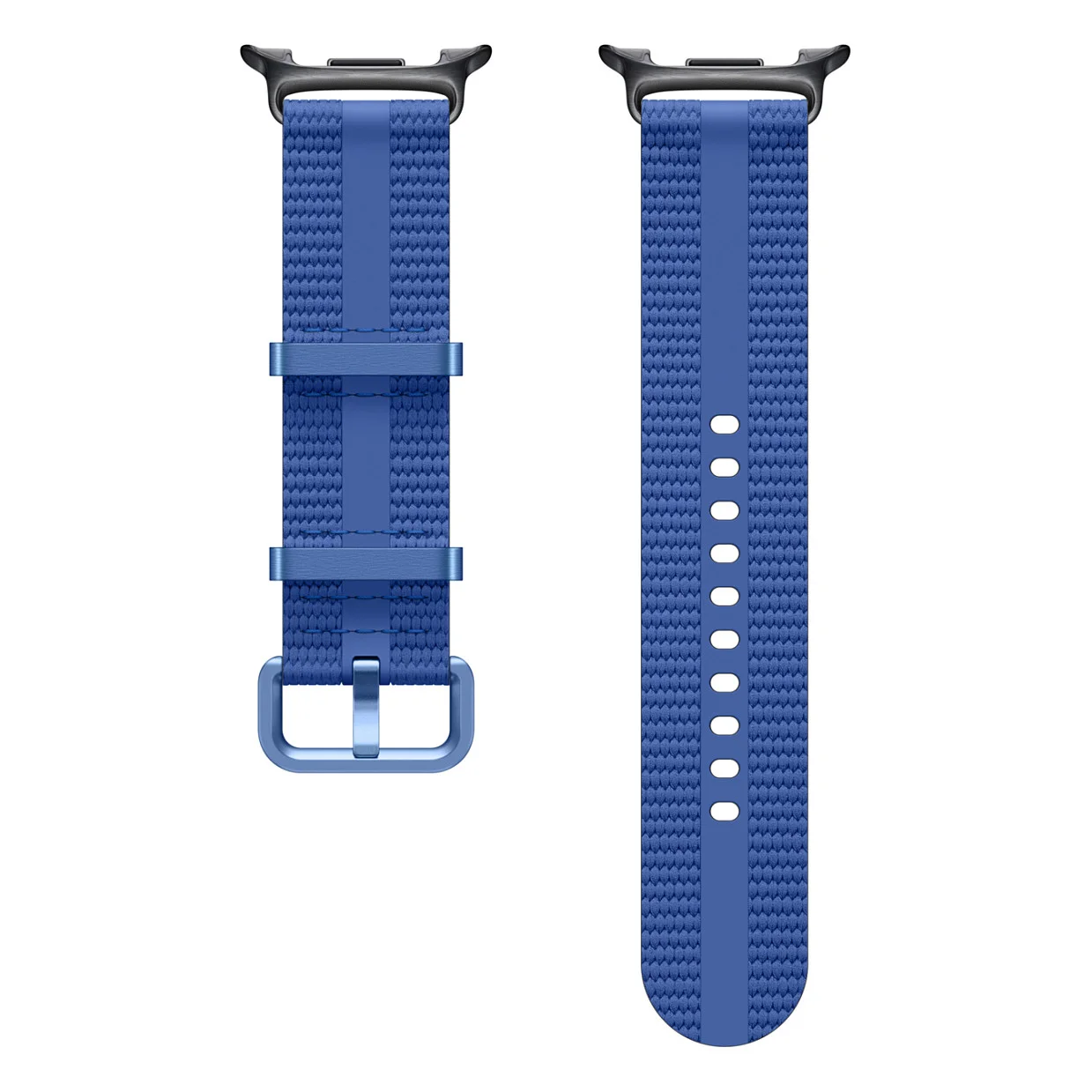 Samsung ET SOL32SNEGEU Intelligentes tragbares Accessoire Band Blau Nylon  Textil Smartwatches & Fitnesstracker