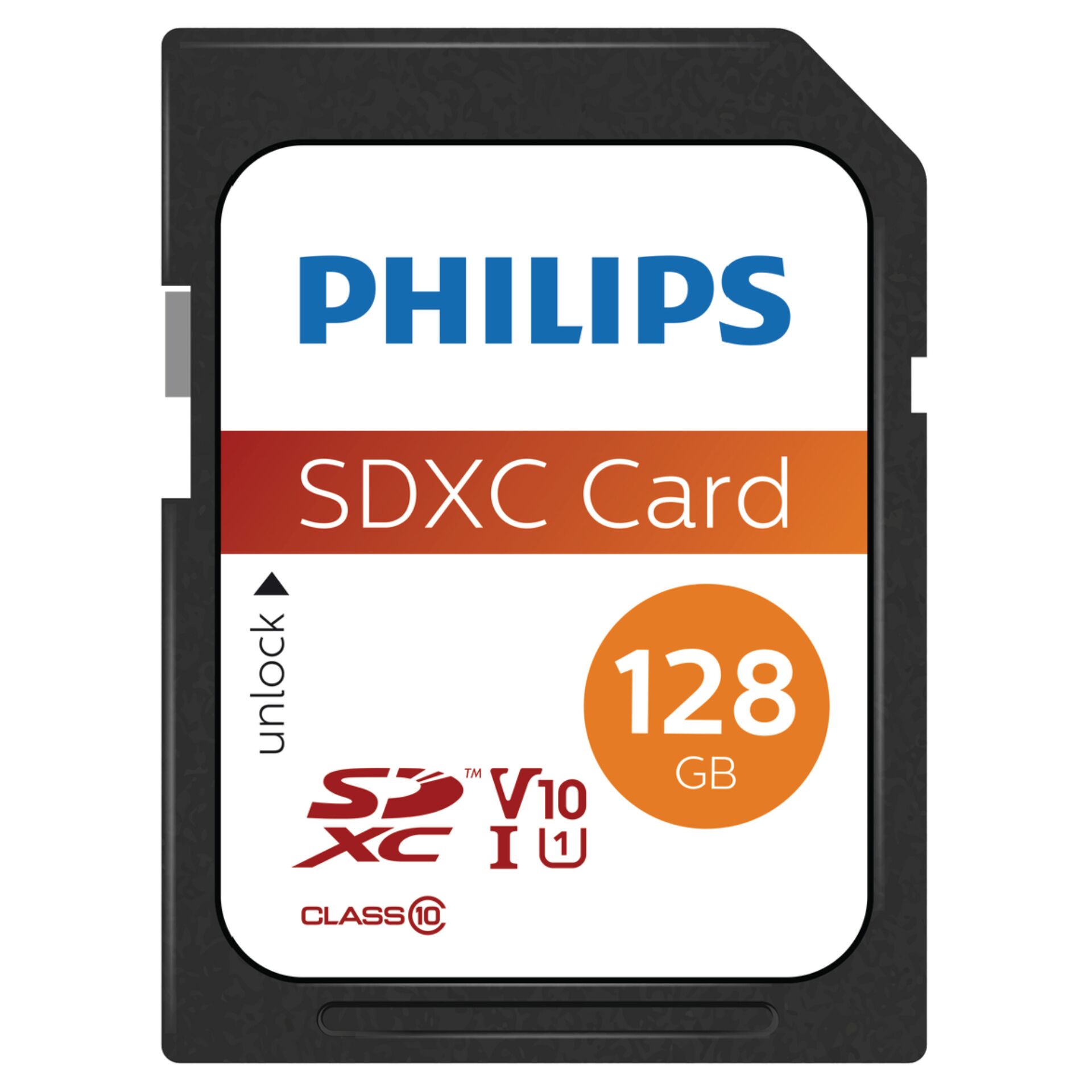 Philips FM12SD55B 00 Speicherkarte 128 GB SDXC UHS I Klasse 10 Speichermedien