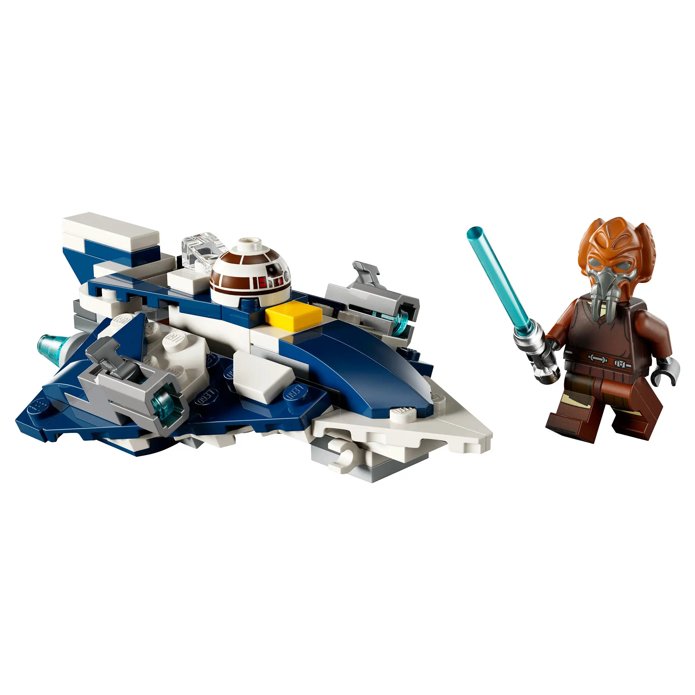 LEGO Star Wars Plo Koons Jedi Starfighter Microfighter 75400 Spielwaren