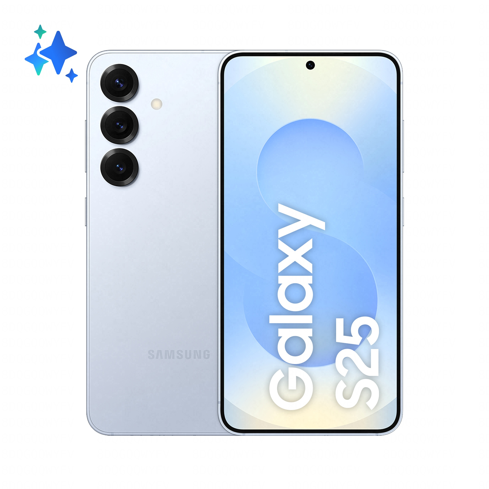 Samsung Galaxy S25 15 8 cm  6 2   Dual SIM Android 15 5G USB Typ C 12 GB 128 GB 4000 mAh Blau Smartphones