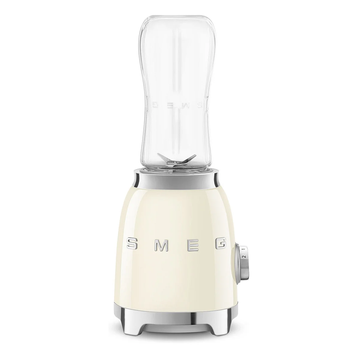 SMEG pbf01creu mixer aus edelstahl  creme Kuechenkleingeraete