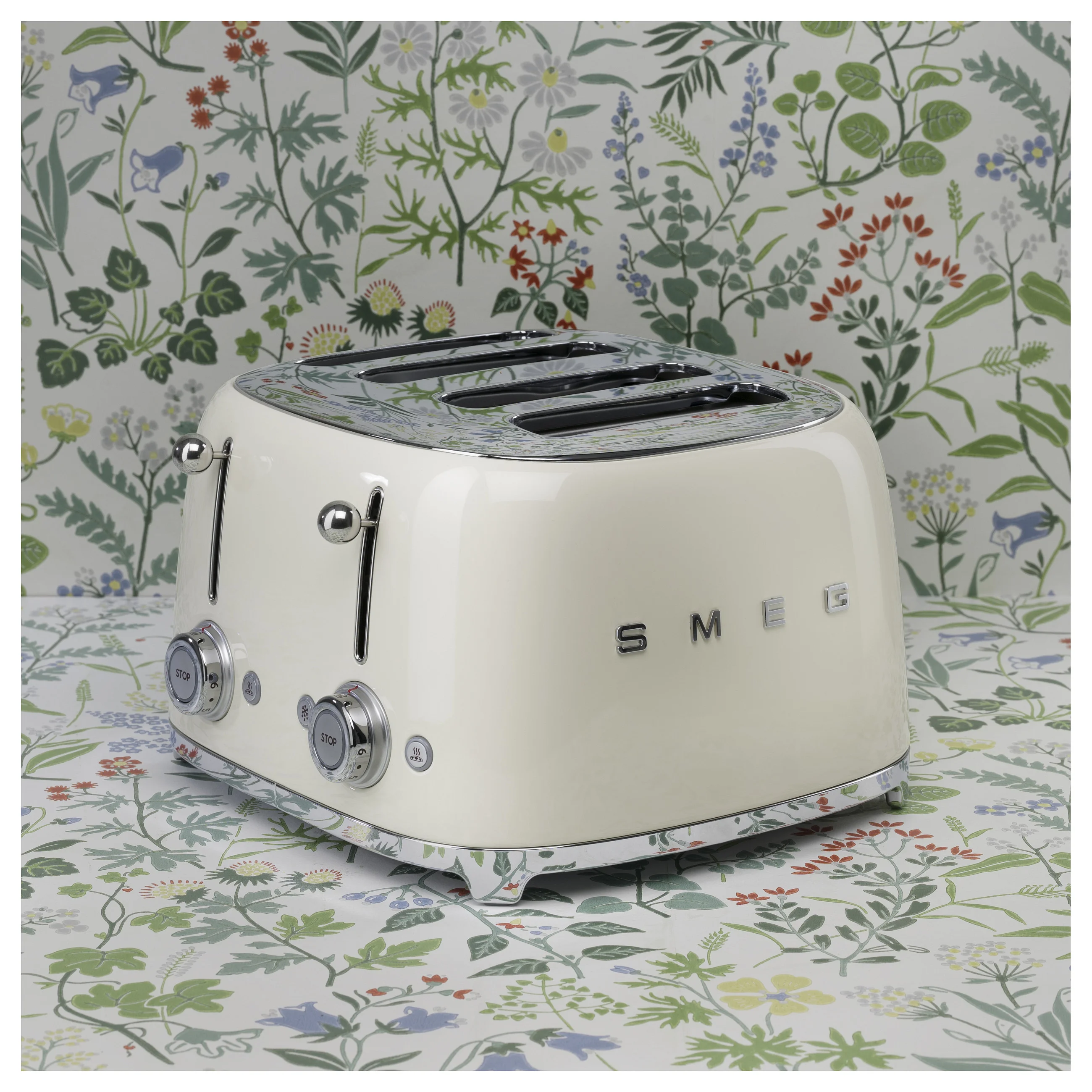SMEG tsf03creu toaster creme Kuechenkleingeraete