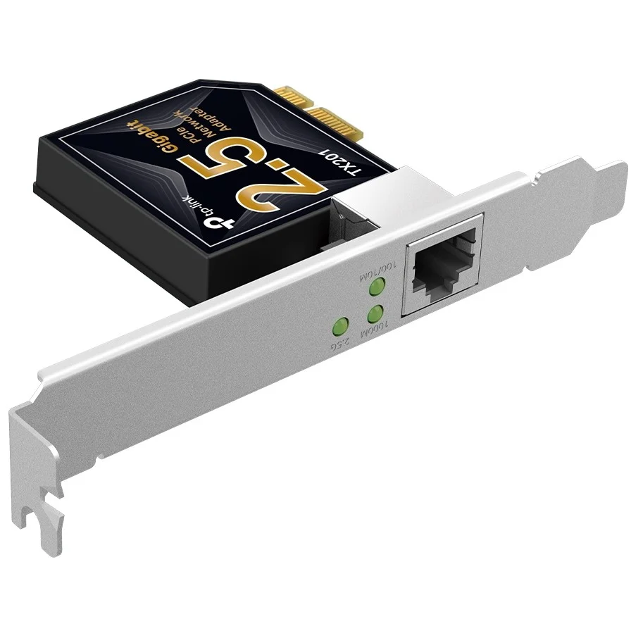 TP Link TX201 Netzwerkkarte Ethernet 2500 Mbit s PCIe   Hochgeschwindigkeitsnetzwerk PC-Komponenten Netzwerk-Adapter / Netzwerk-Karten