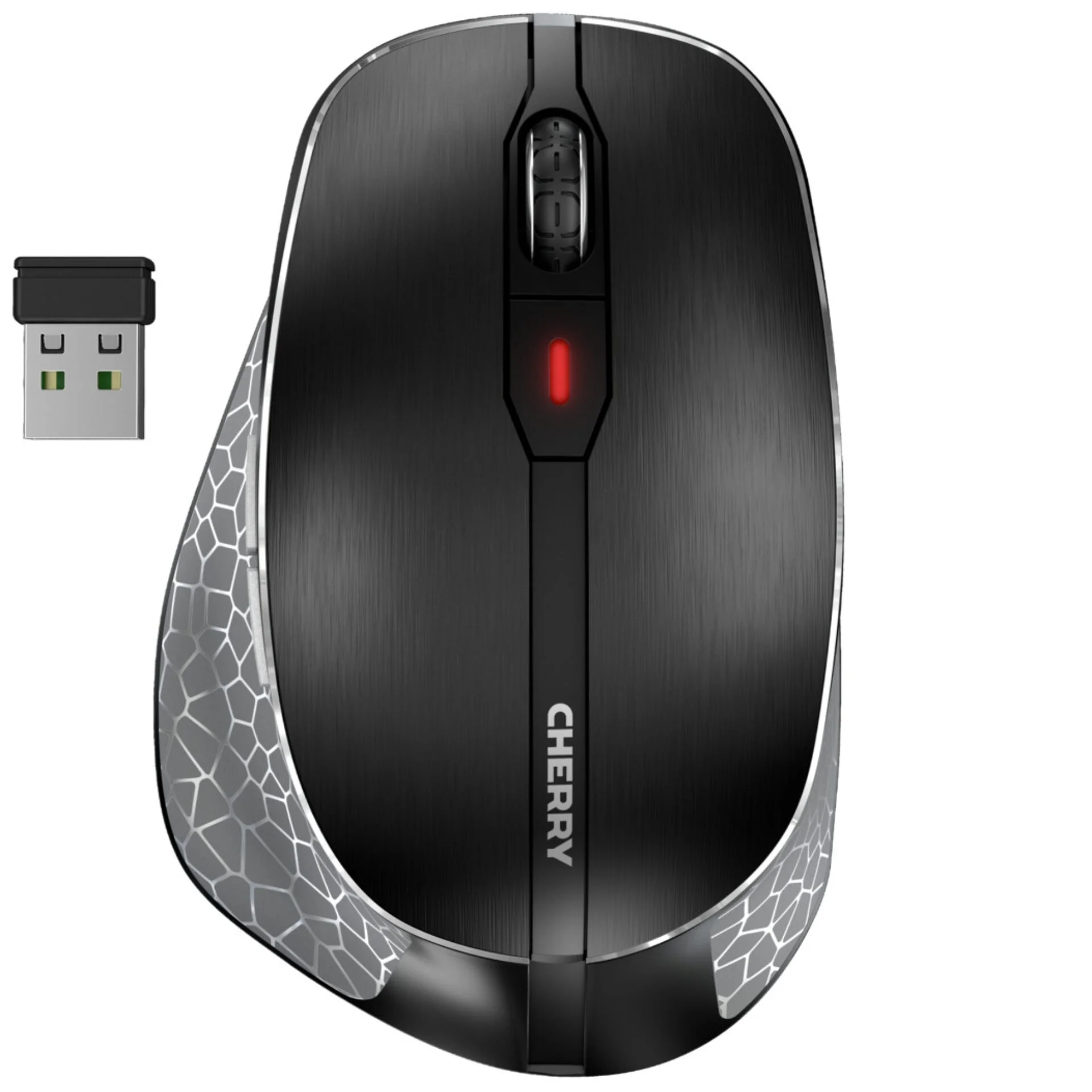 CHERRY MW 8C ERGO Maus rechts RF Wireless   Bluetooth Optisch 3000 DPI Tastaturen & Maeuse