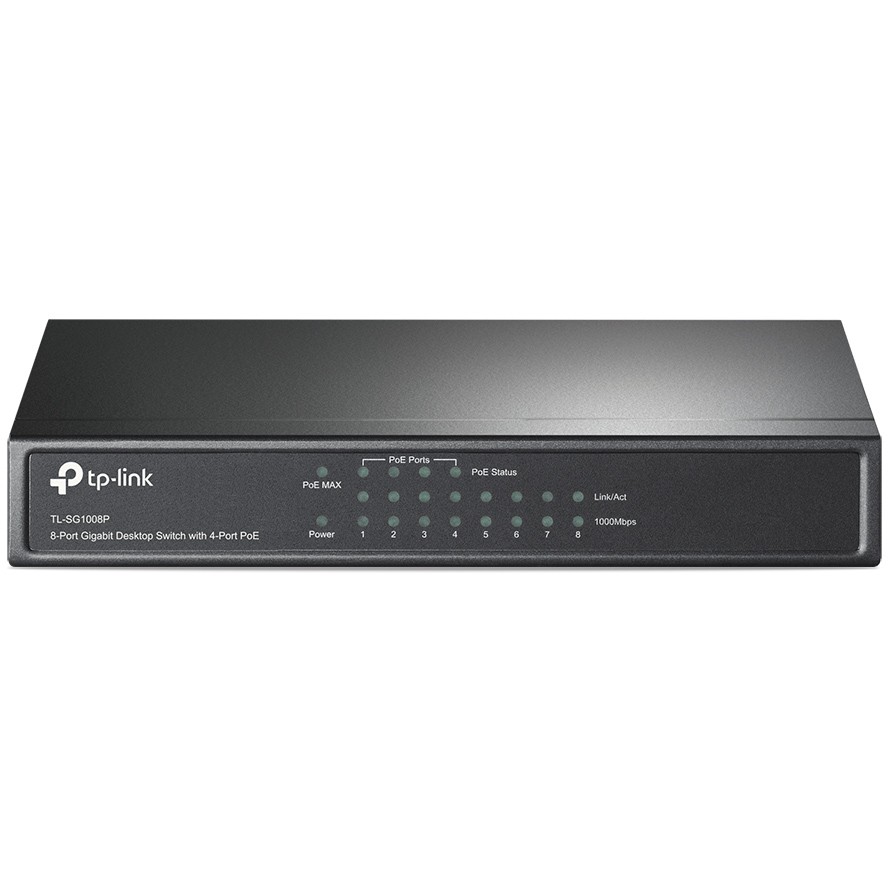 TP Link 8P TL SG1008P PoE Netzwerk