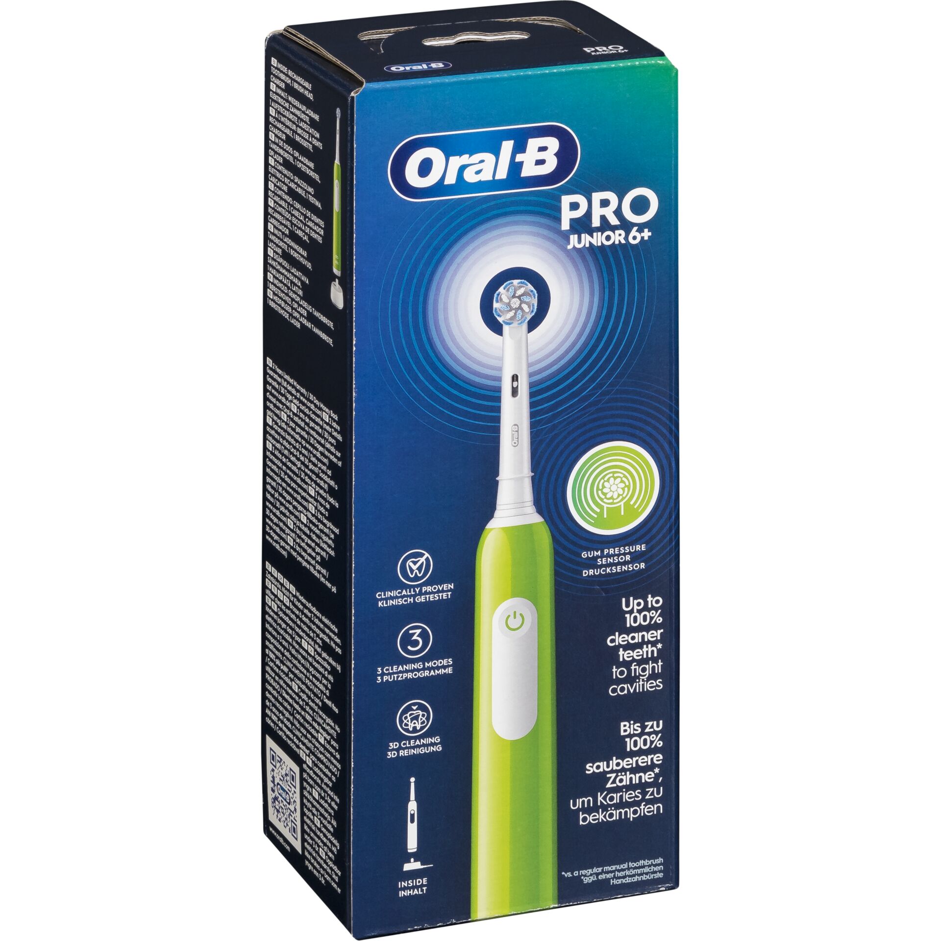 Oral B Junior Base gruen Zahnpflege