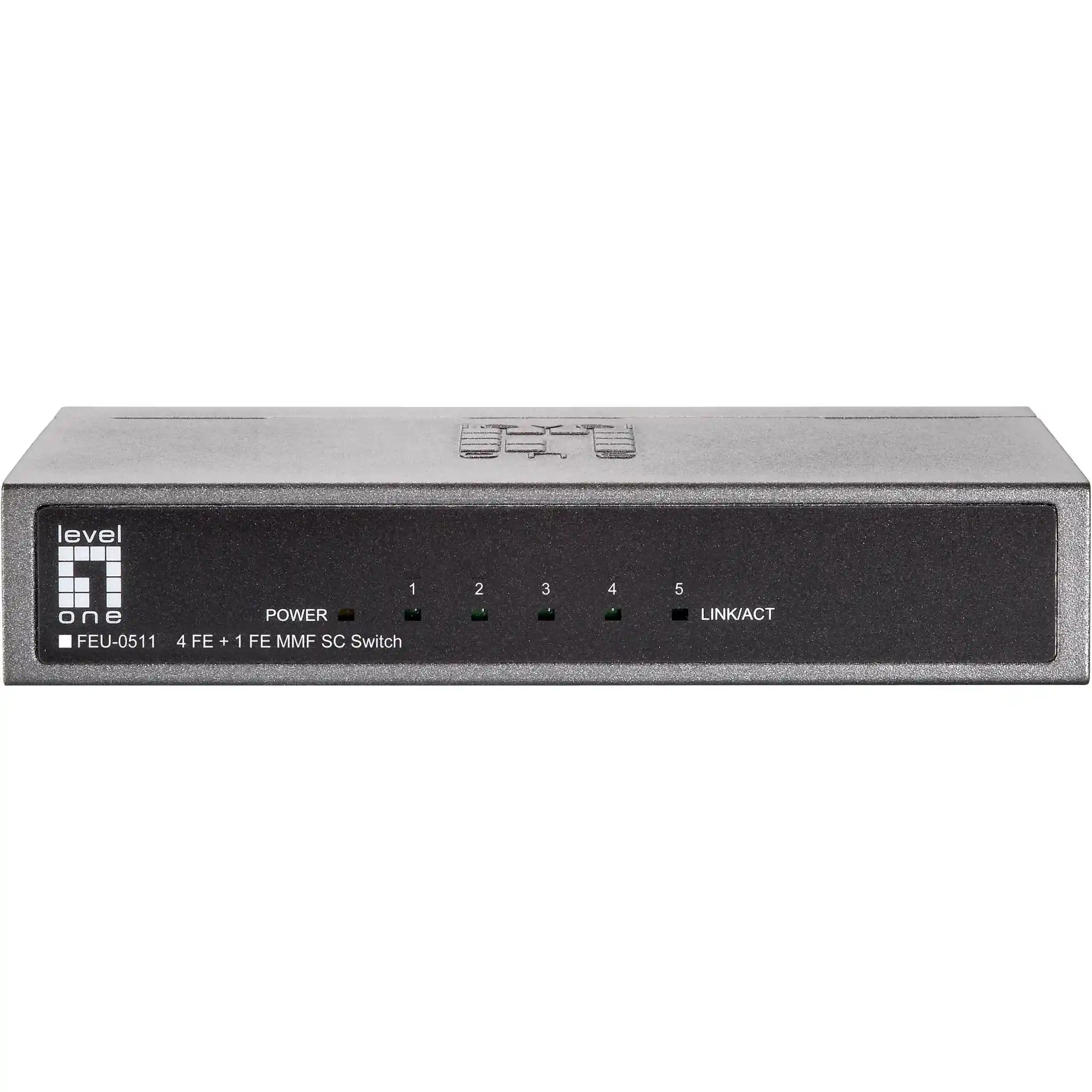 LevelOne 5 Port Fast Ethernet Switch  1 Port SC Multi Mode Fiber  2km Switches