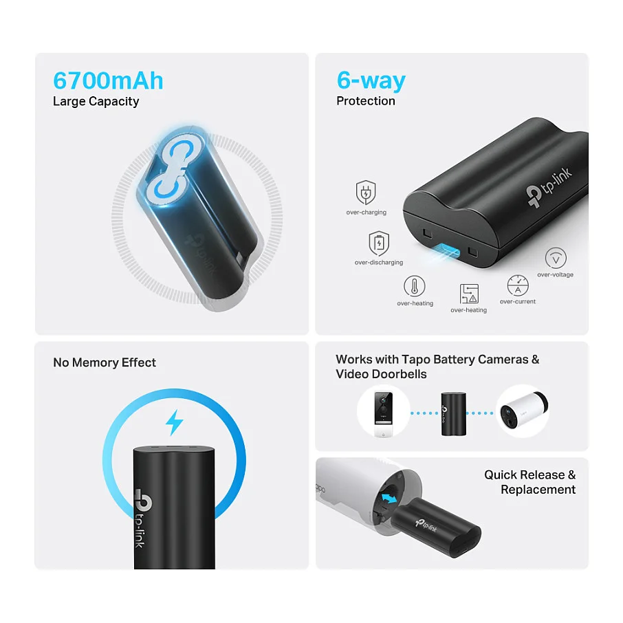 TP Link Tapo Akku Pack Netzwerk