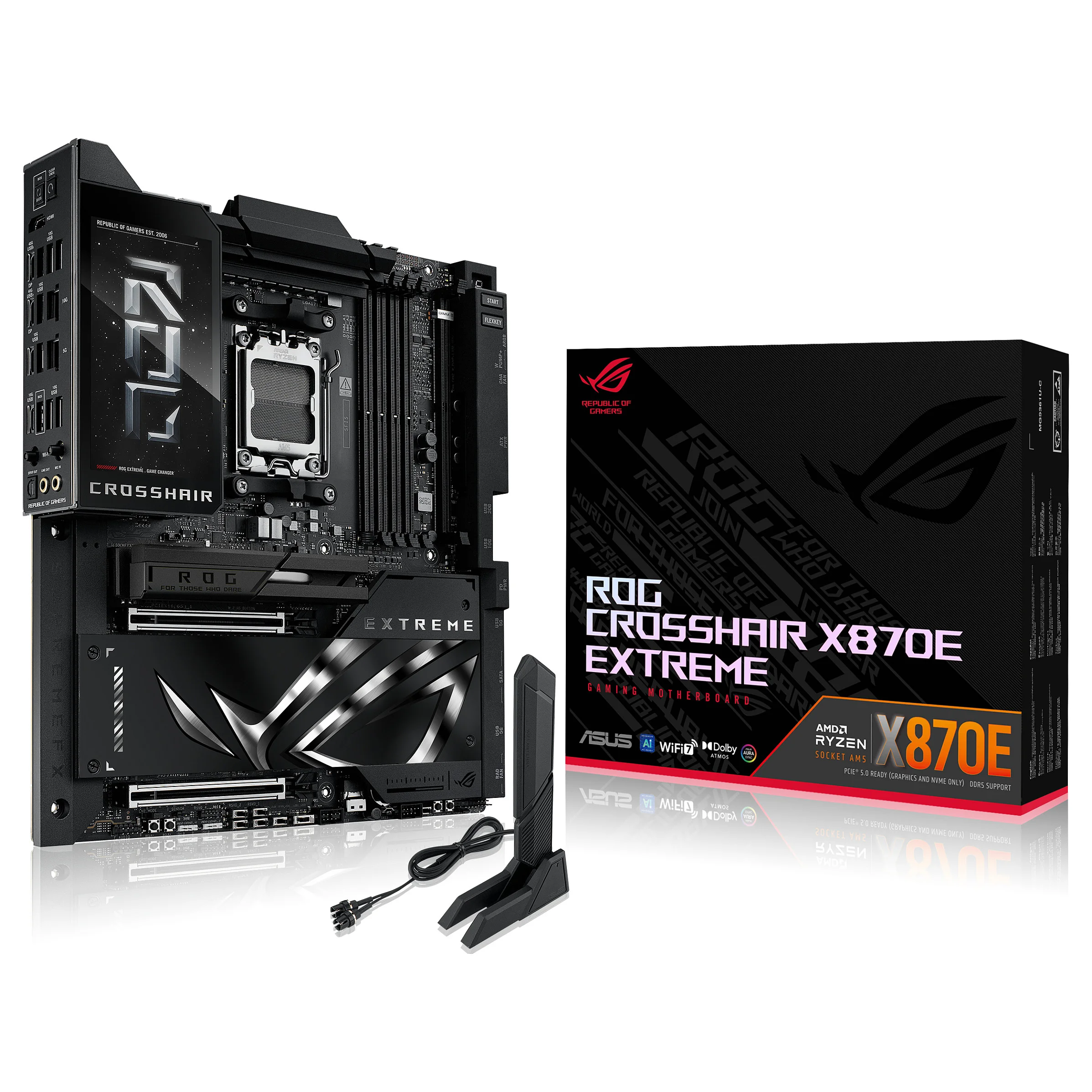 ASUS ROG CROSSHAIR X870E EXTREME AMD X870E Sockel AM5 Erweitertes ATX PC-Zubehoer