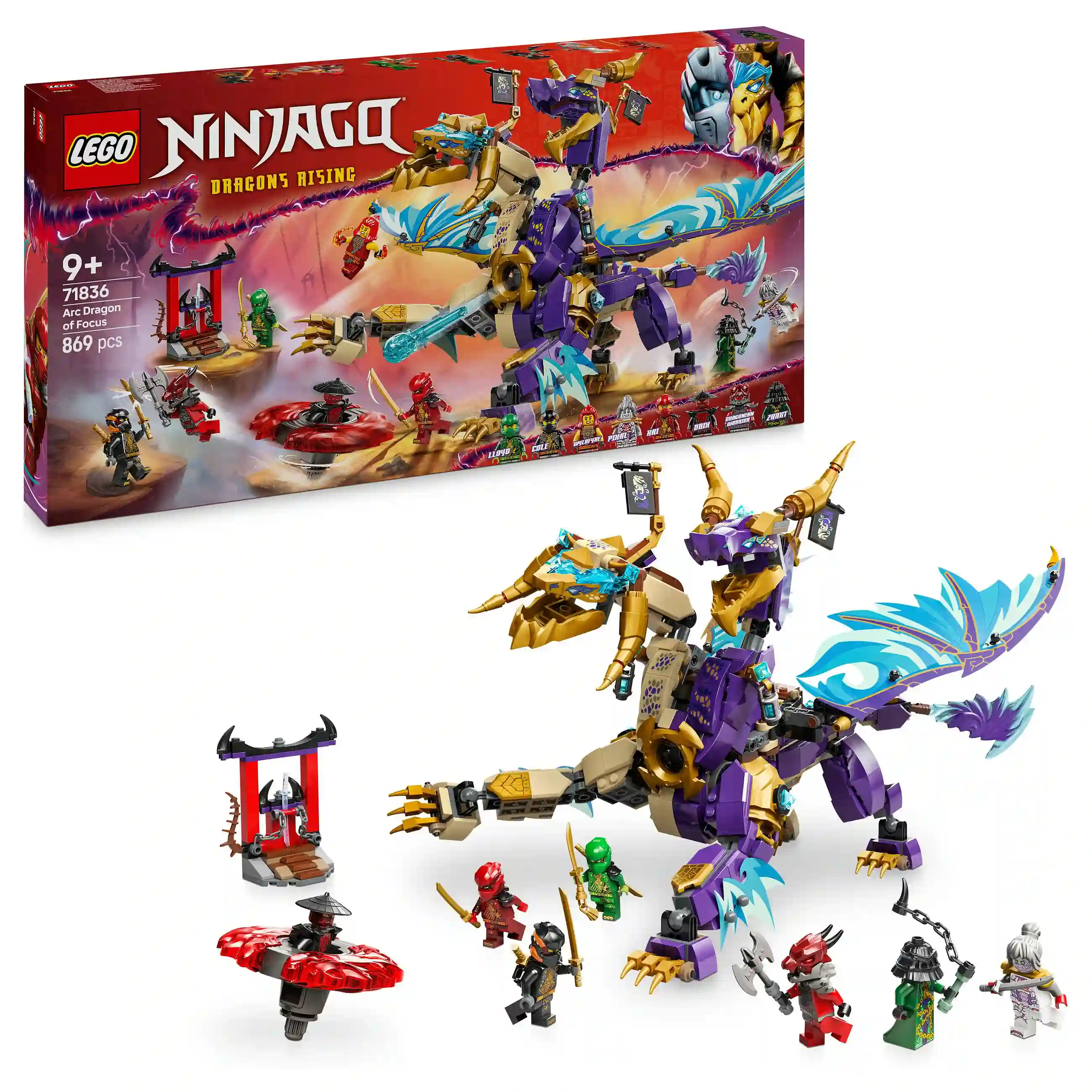 LEGO 71836 Ninjago Lichtbogendrache Spielwaren
