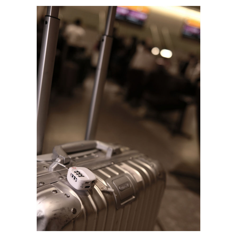 Boompods Boomtag TSA Lock  Weiss Handys & Tablets