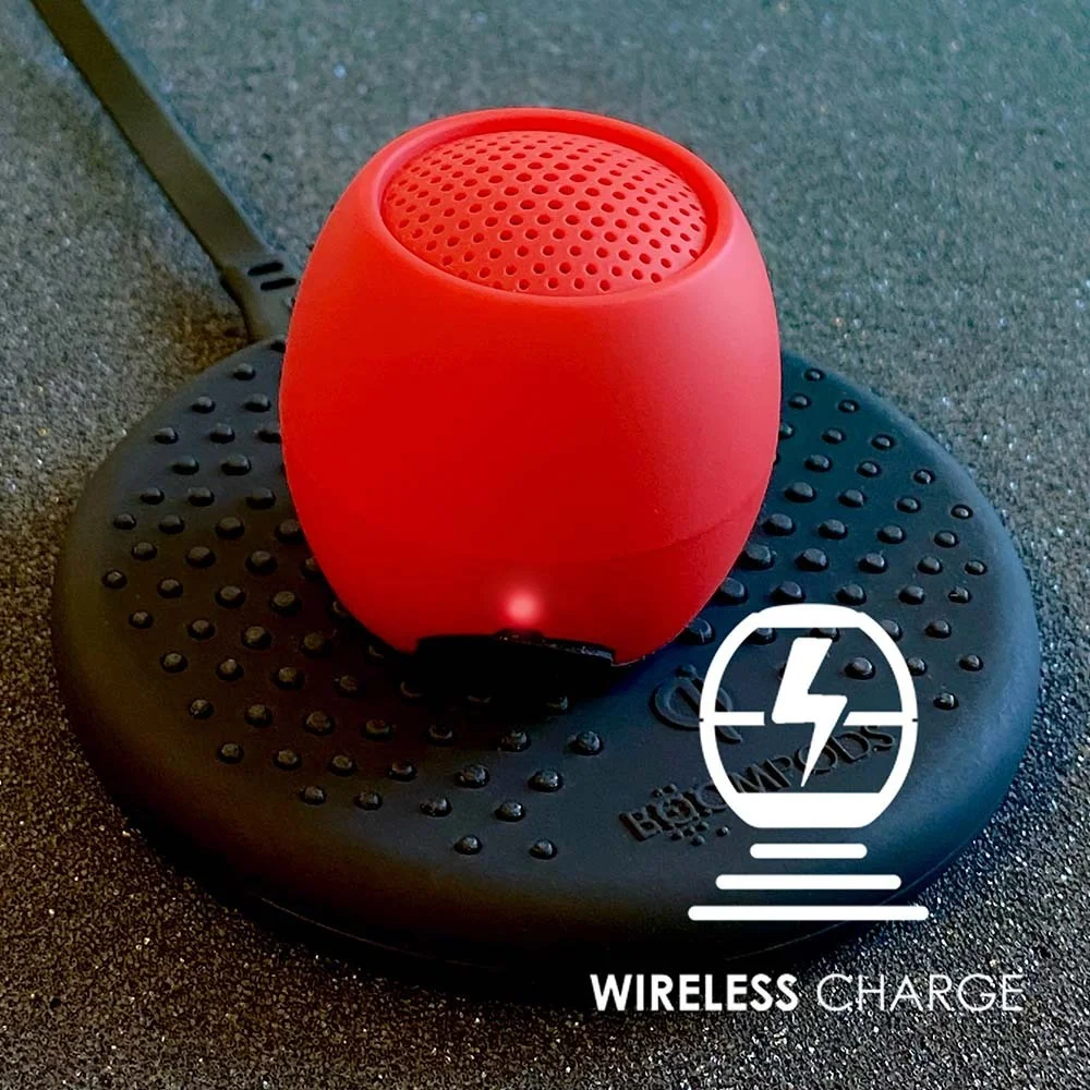 Boompods BT LautsprecherZero  rot Multimedia & Technik