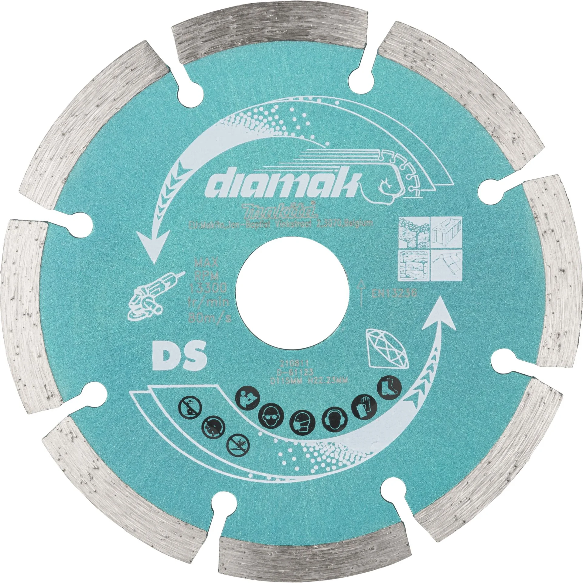 Makita D 61123 Diamantsch  115x22 23 DIAMAK Maschinen & Werkzeuge