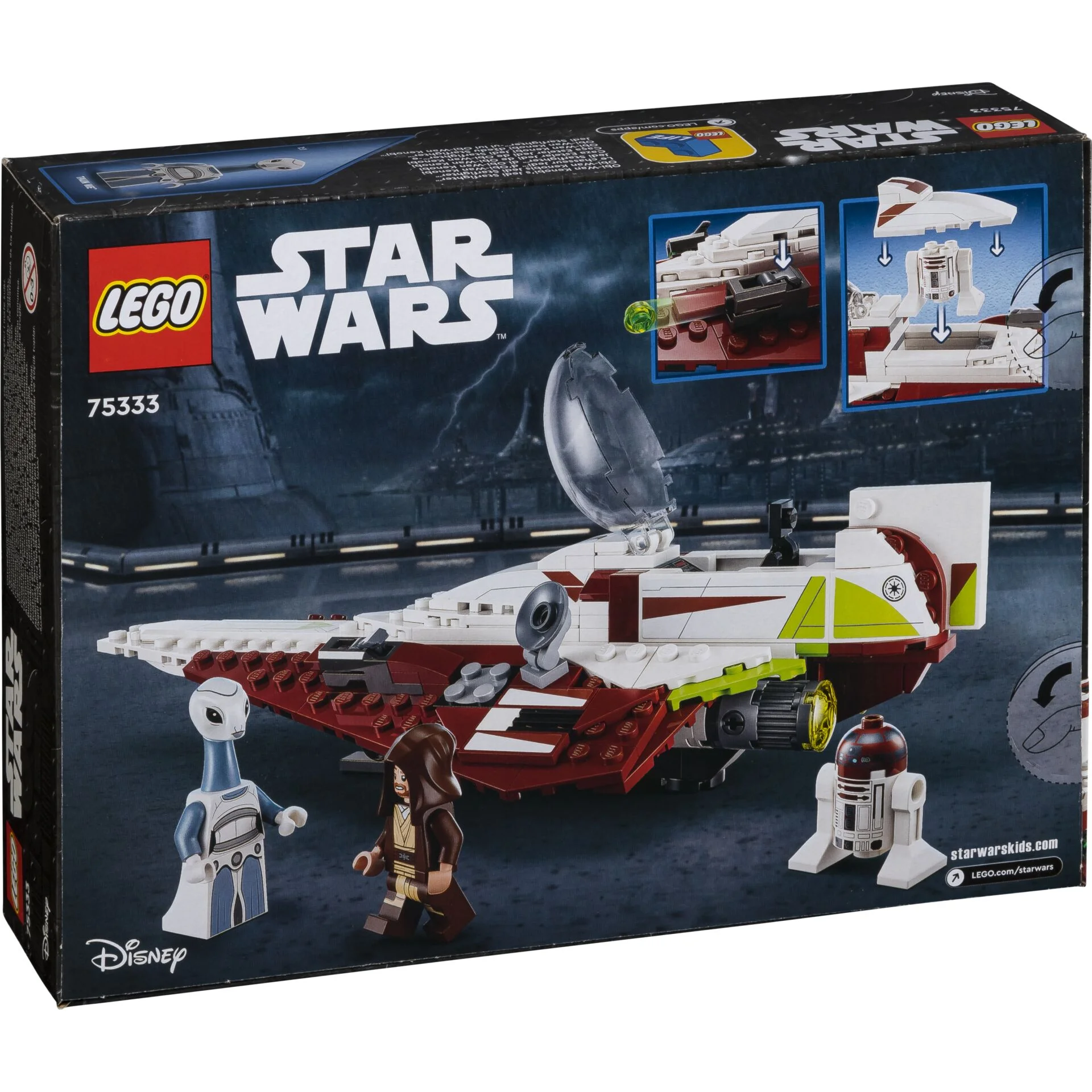 LEGO Star Wars 75333 Obi Wan Kenobis Jedi Starfighter