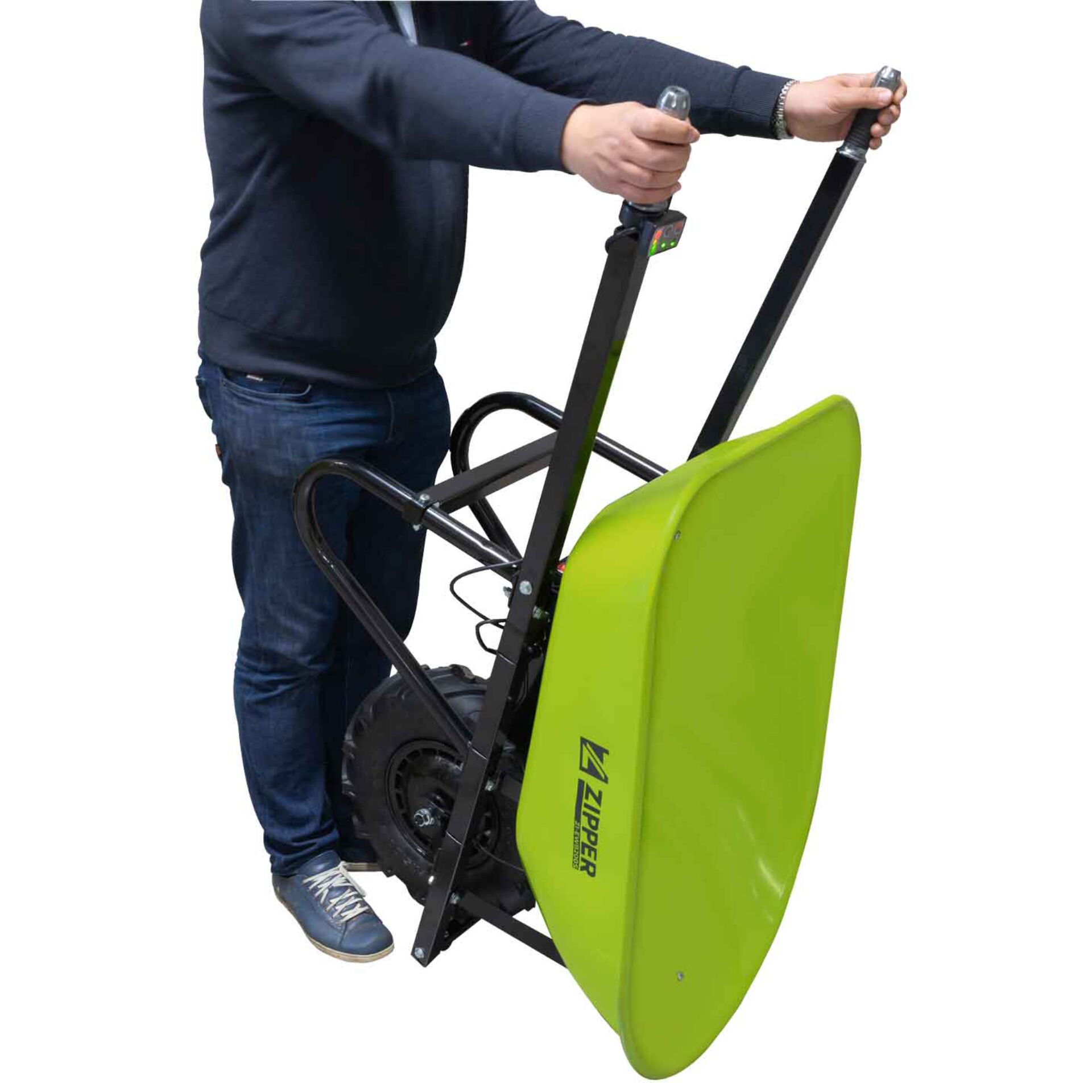 Zipper ZI EWB200S Akku Schubkarre Gartenmaschinen