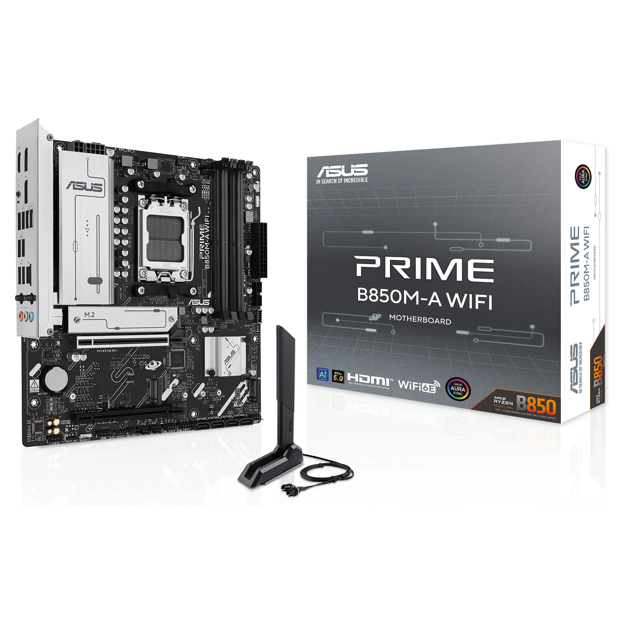 ASUS PRIME B850M A WIFI AMD B850 Sockel AM5 micro ATX PC-Zubehoer