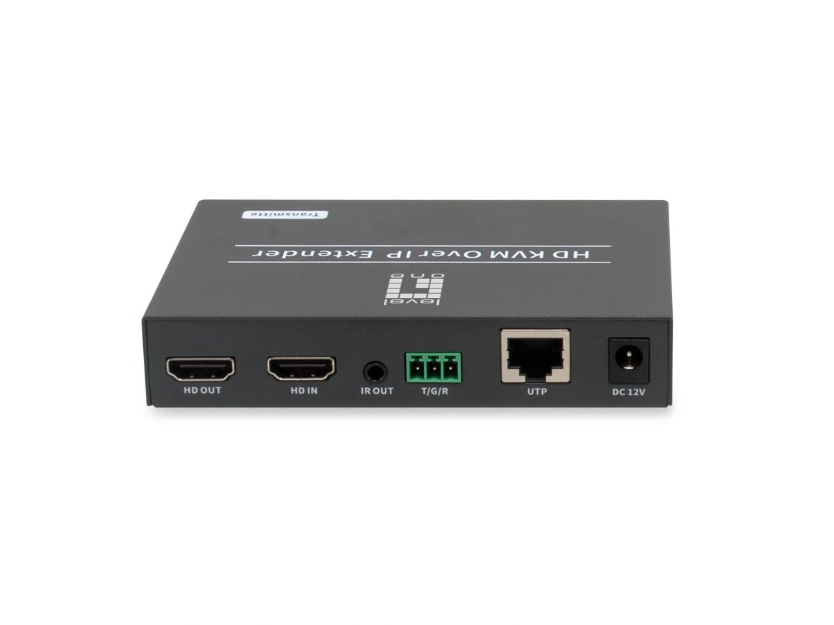 LevelOne HVE 6701T Audio  Video Leistungsverstaerker AV Sender Schwarz Video & Audio