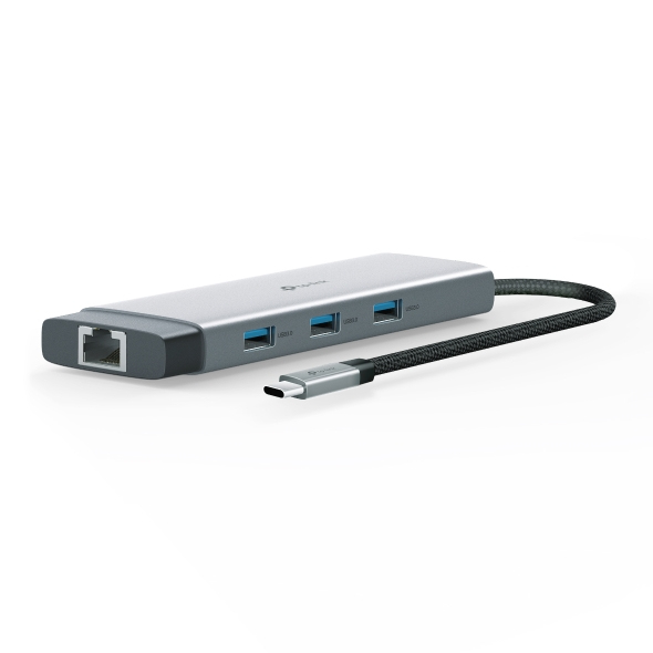 TP Link UH9120C USB C 9 Port Hub   9x USB C   Kompatibel mit Mac   Windows Netzwerk