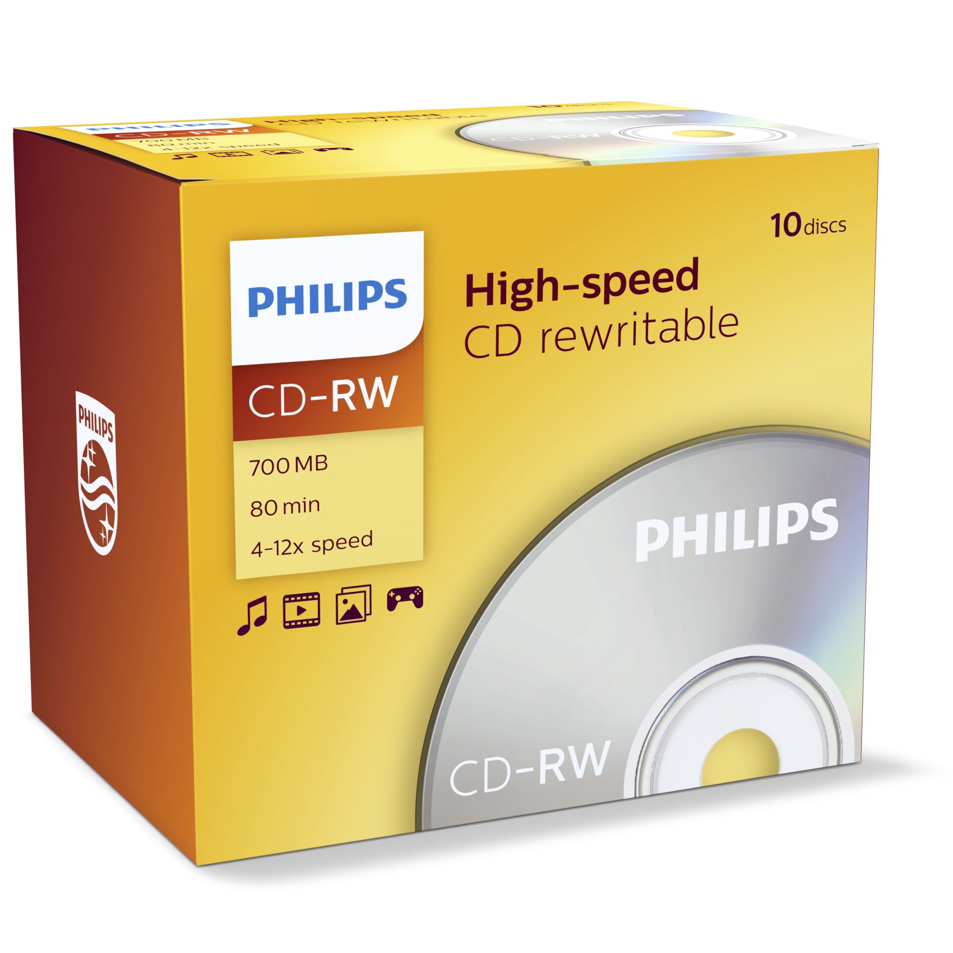 Philips CD RW CW7D2NJ10 00 Speichermedien