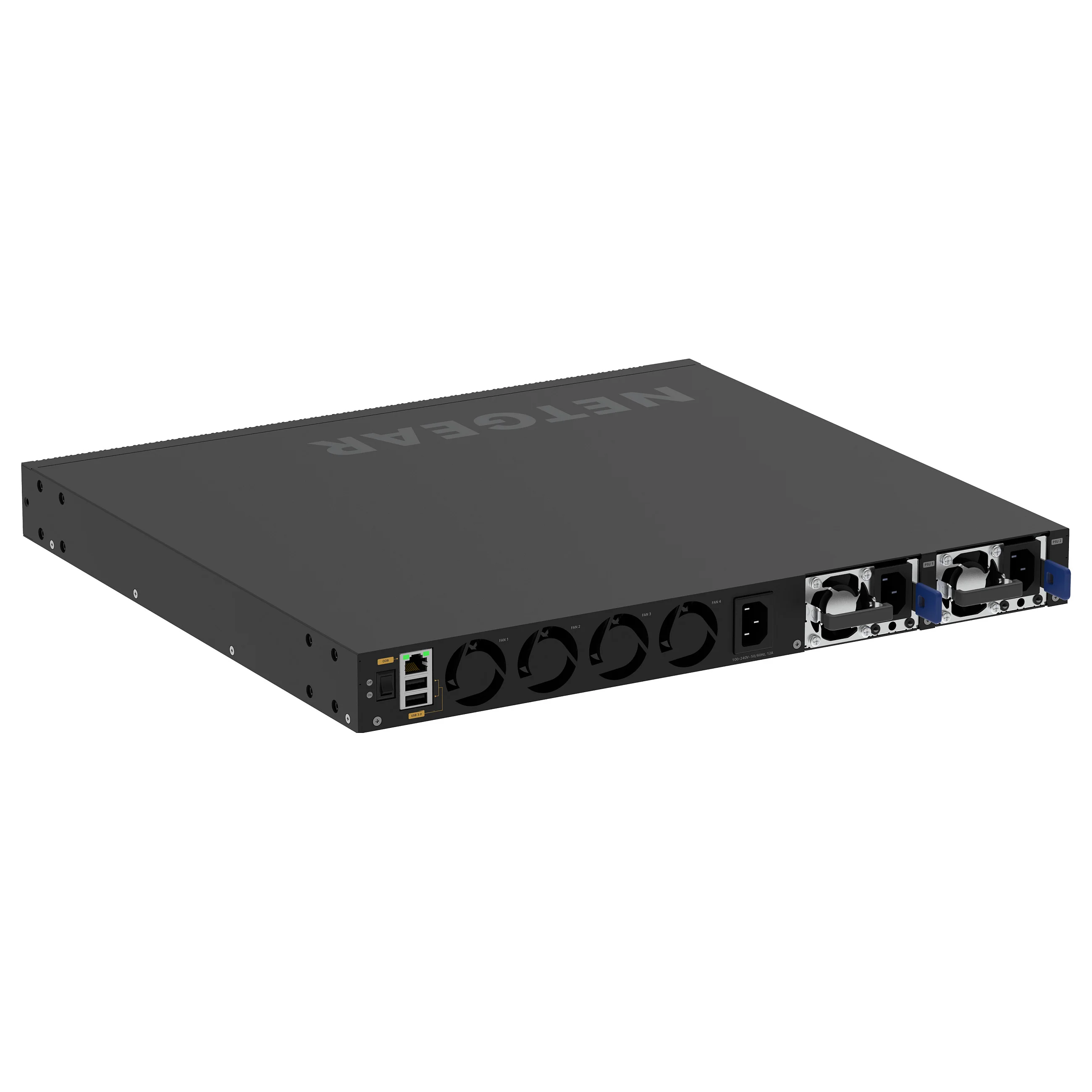 NETGEAR M4350 48G4XF Managed L3 Gigabit Ethernet  10 100 1000  Power over Ethernet  PoE  1U Schwarz Switches