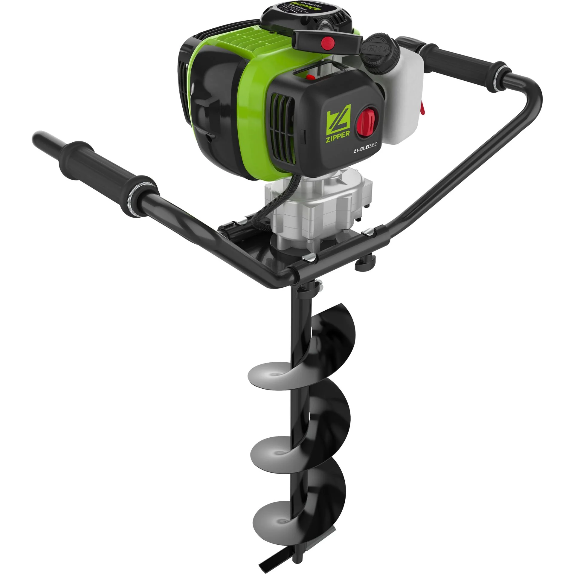 Zipper ZI ELB380 Benzin Erdbohrer Baumaschinen Bodenbearbeitung