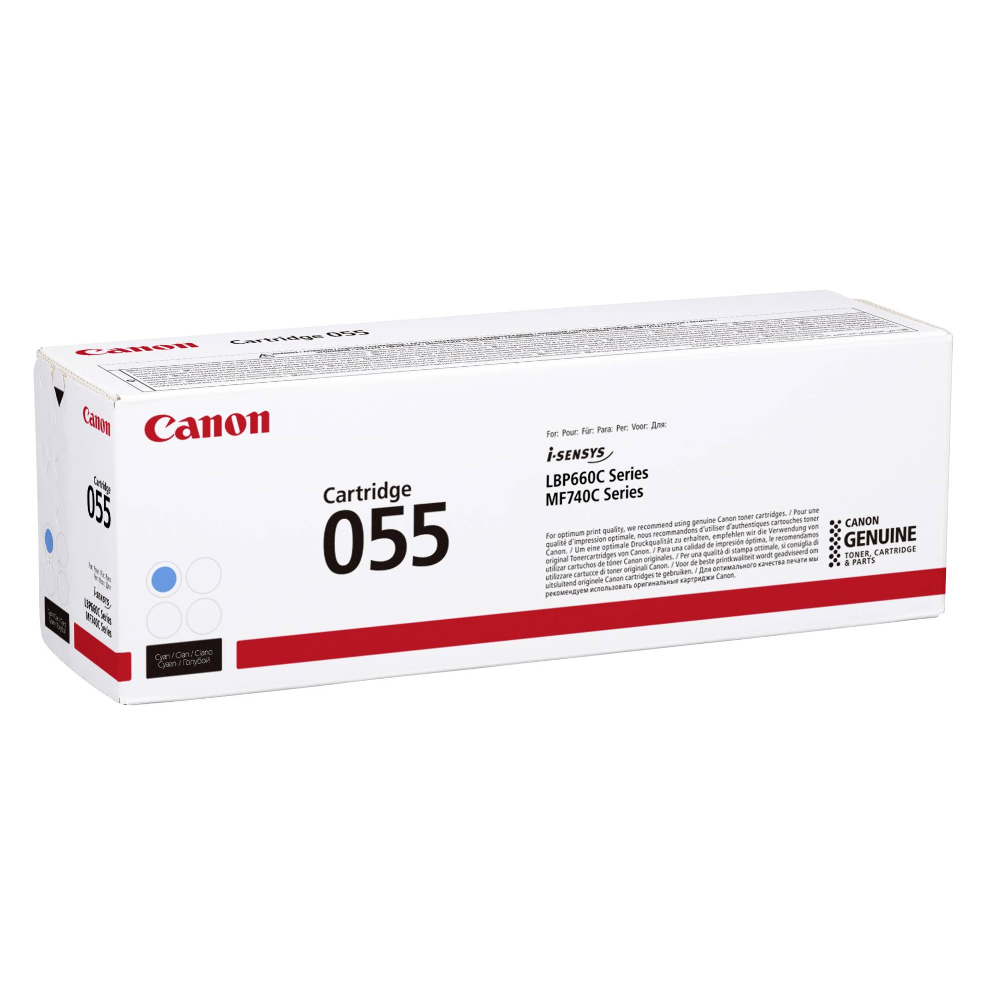 Canon Toner 055 Cyan bis 2 100 Seiten Drucker & Scanner